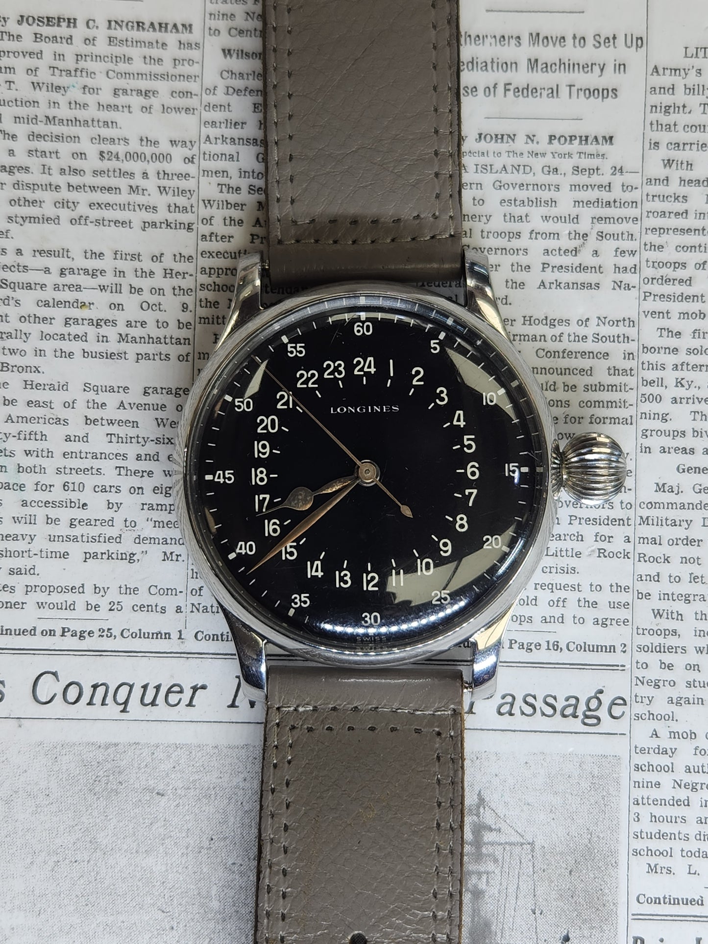Longines 6603 Swiss Air pilot watch