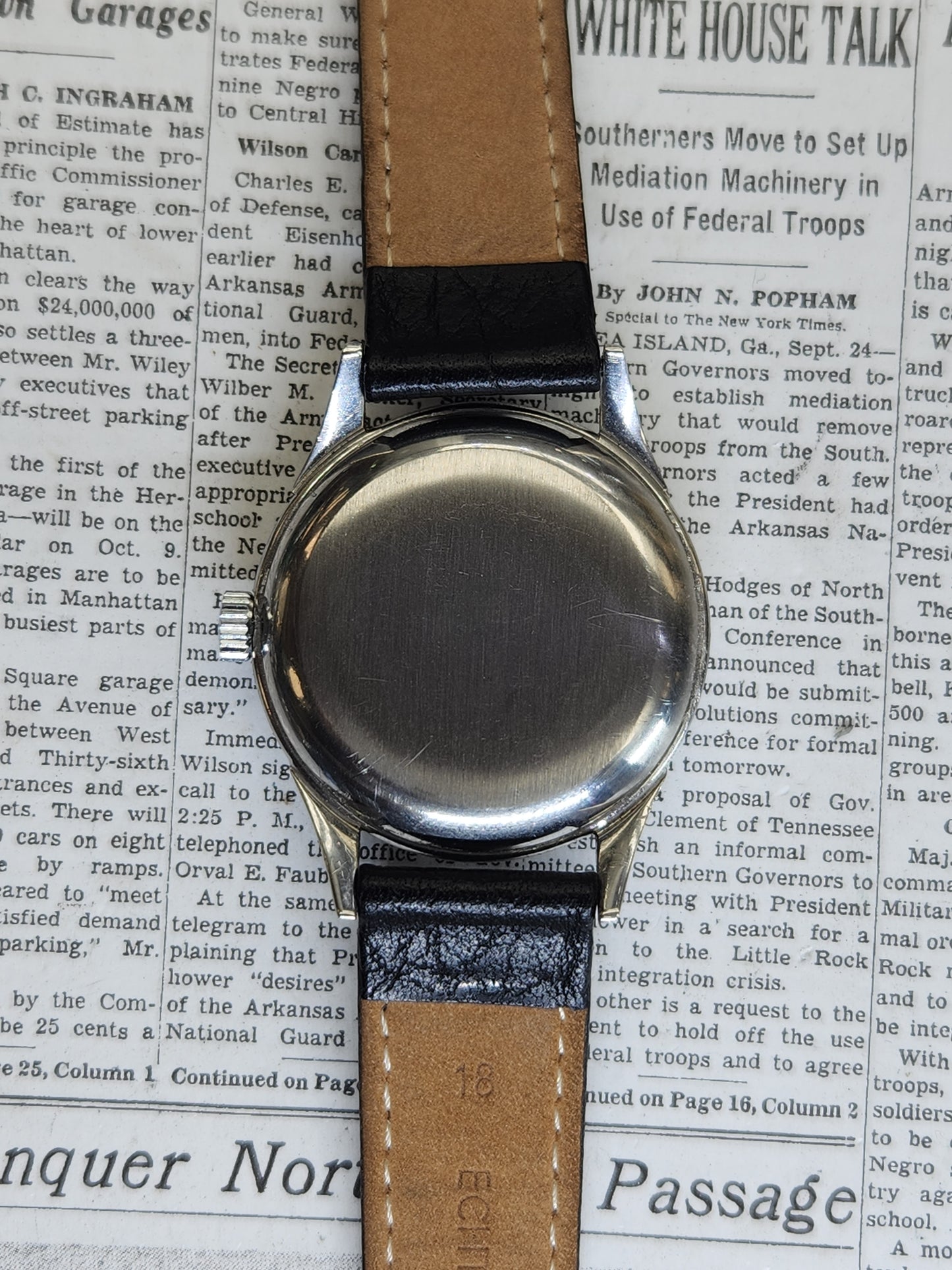 Omega Observatory Hands Stainless steel Watch from the 1950s