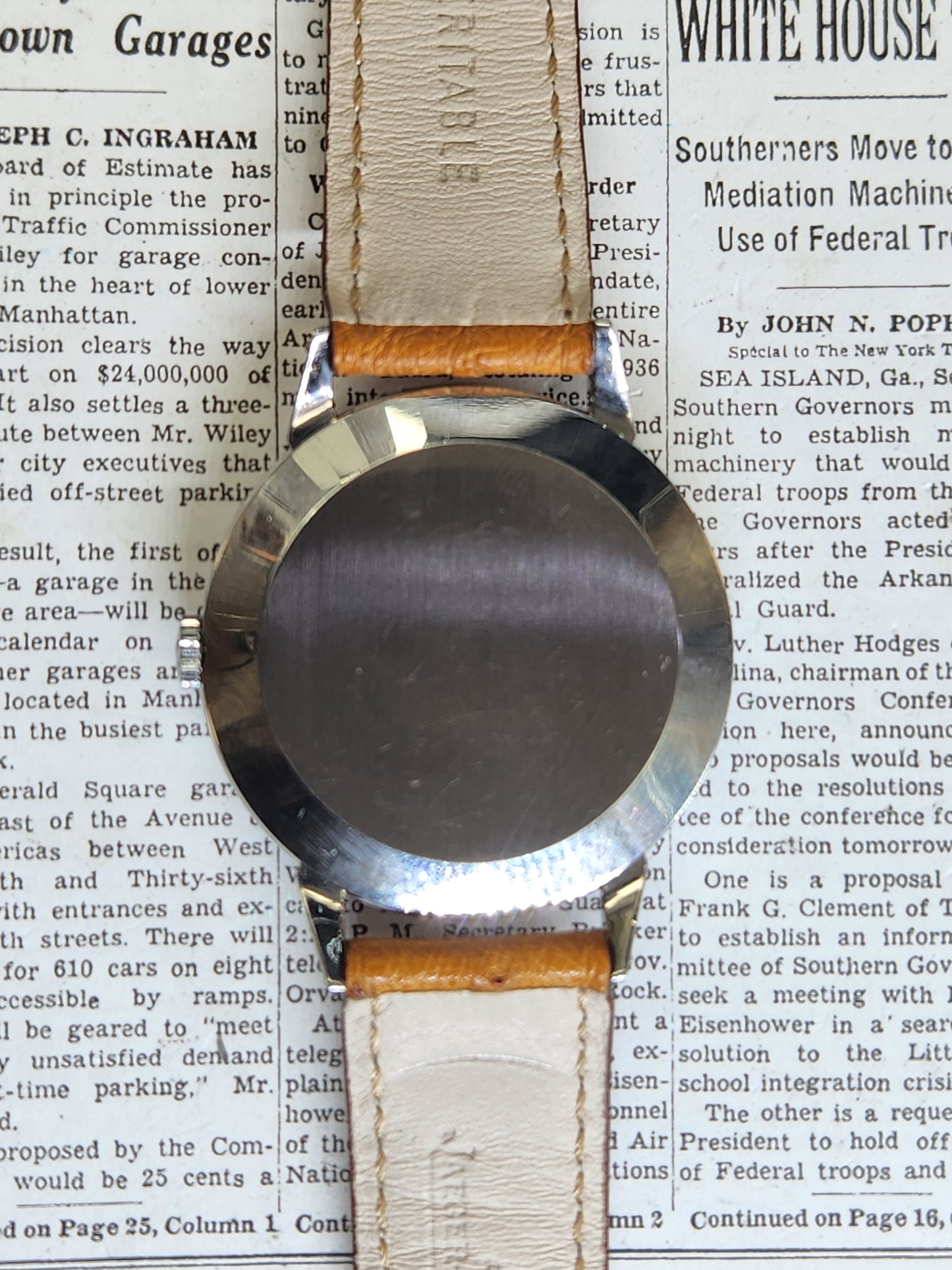 Vintage Omega Tropical Dial Oversized from the 1950s.