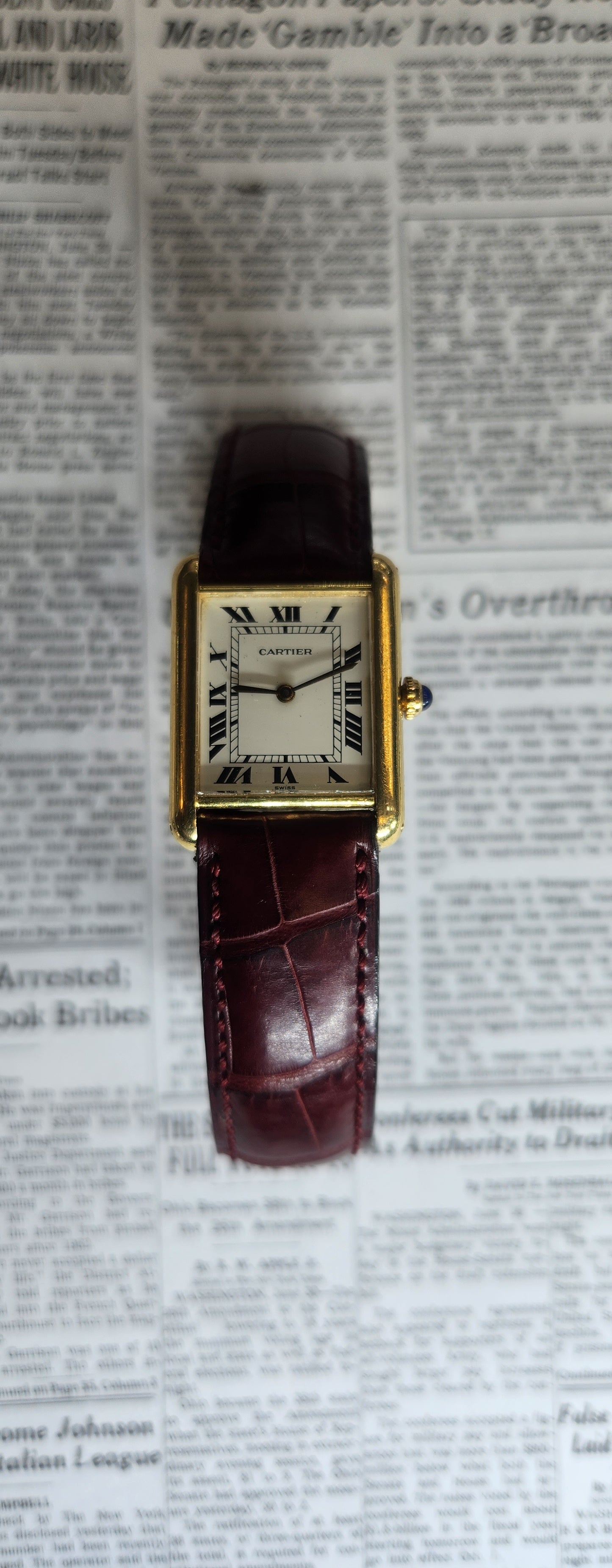Cartier Vintage 18k 7808
