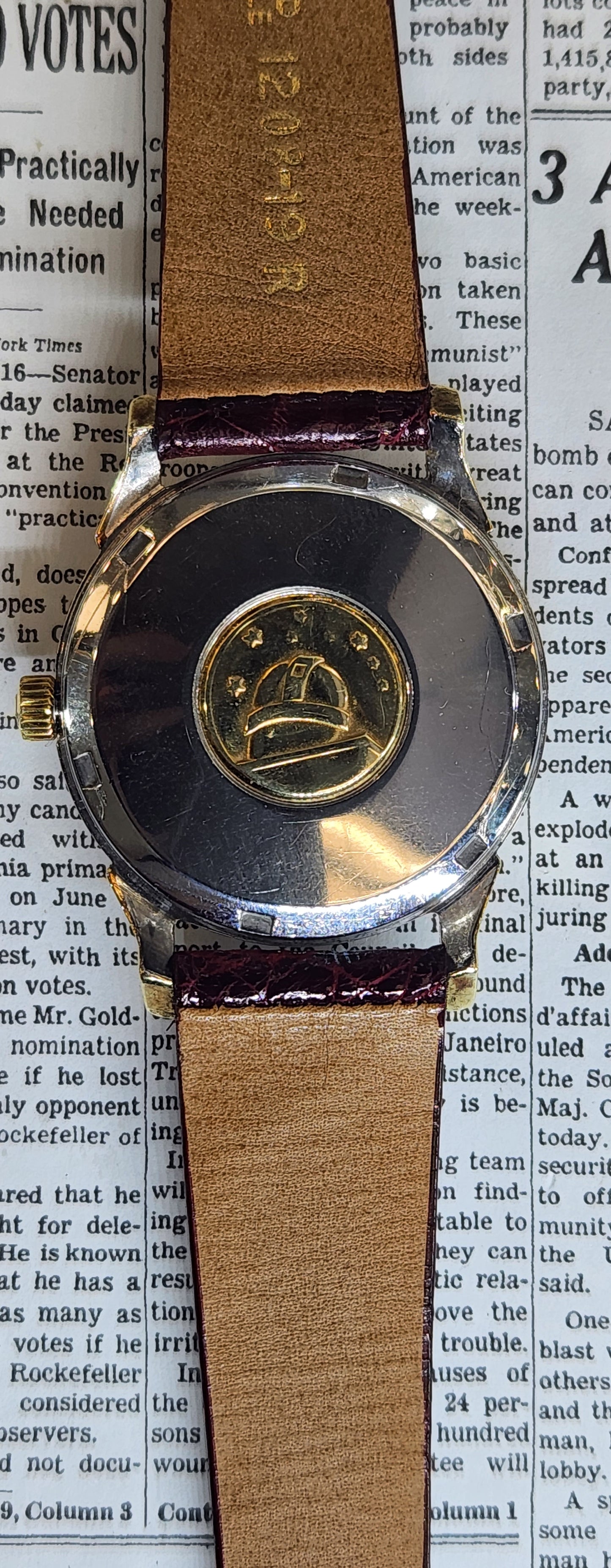 Omega Constellation Dog Leg 18kt and stainless stesl