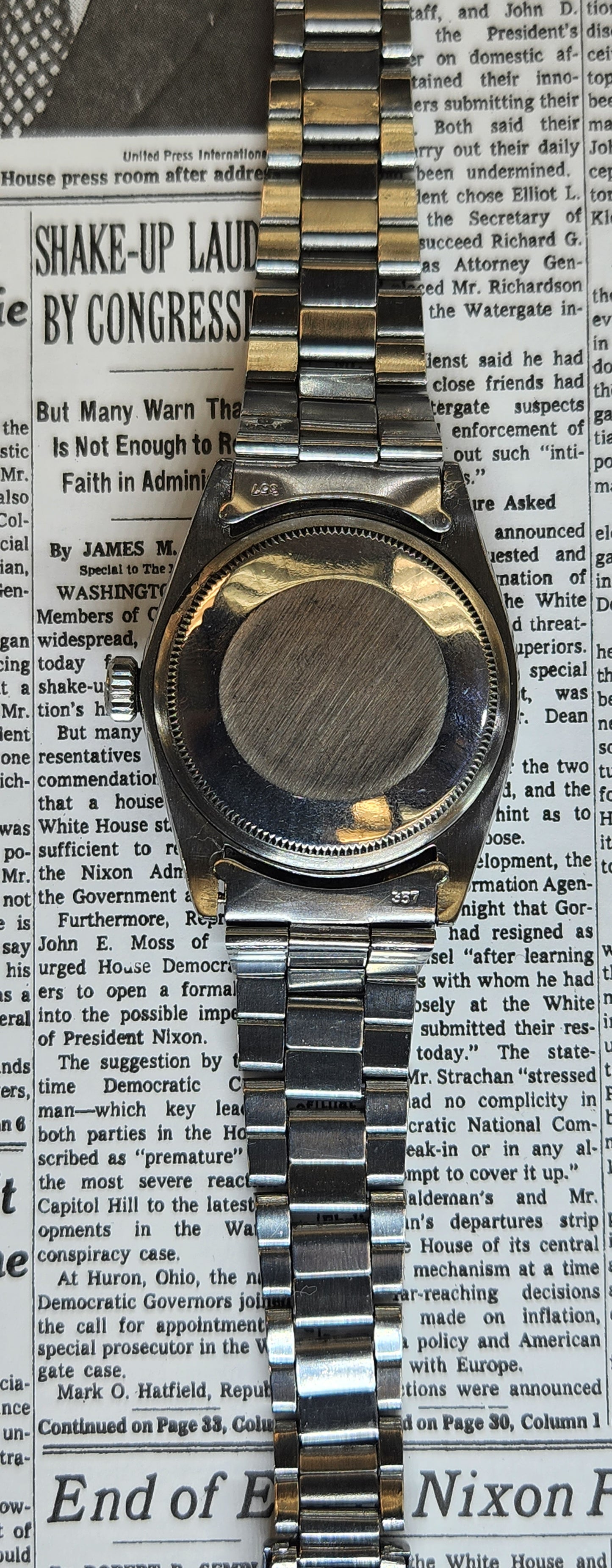 Rolex date 1500 Tropical dial