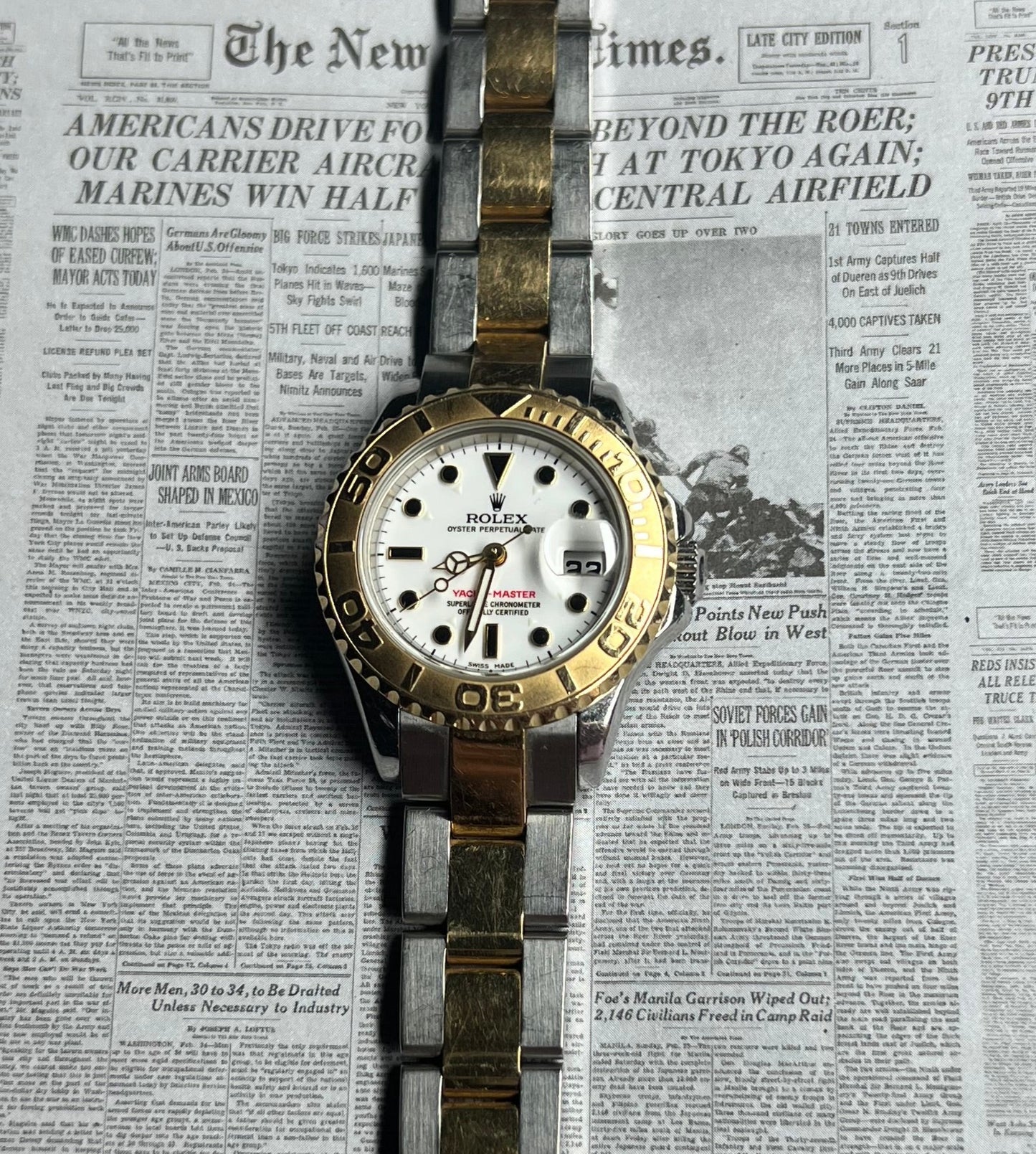 Rolex Yacht-Master 169623 18kt and steel 2004