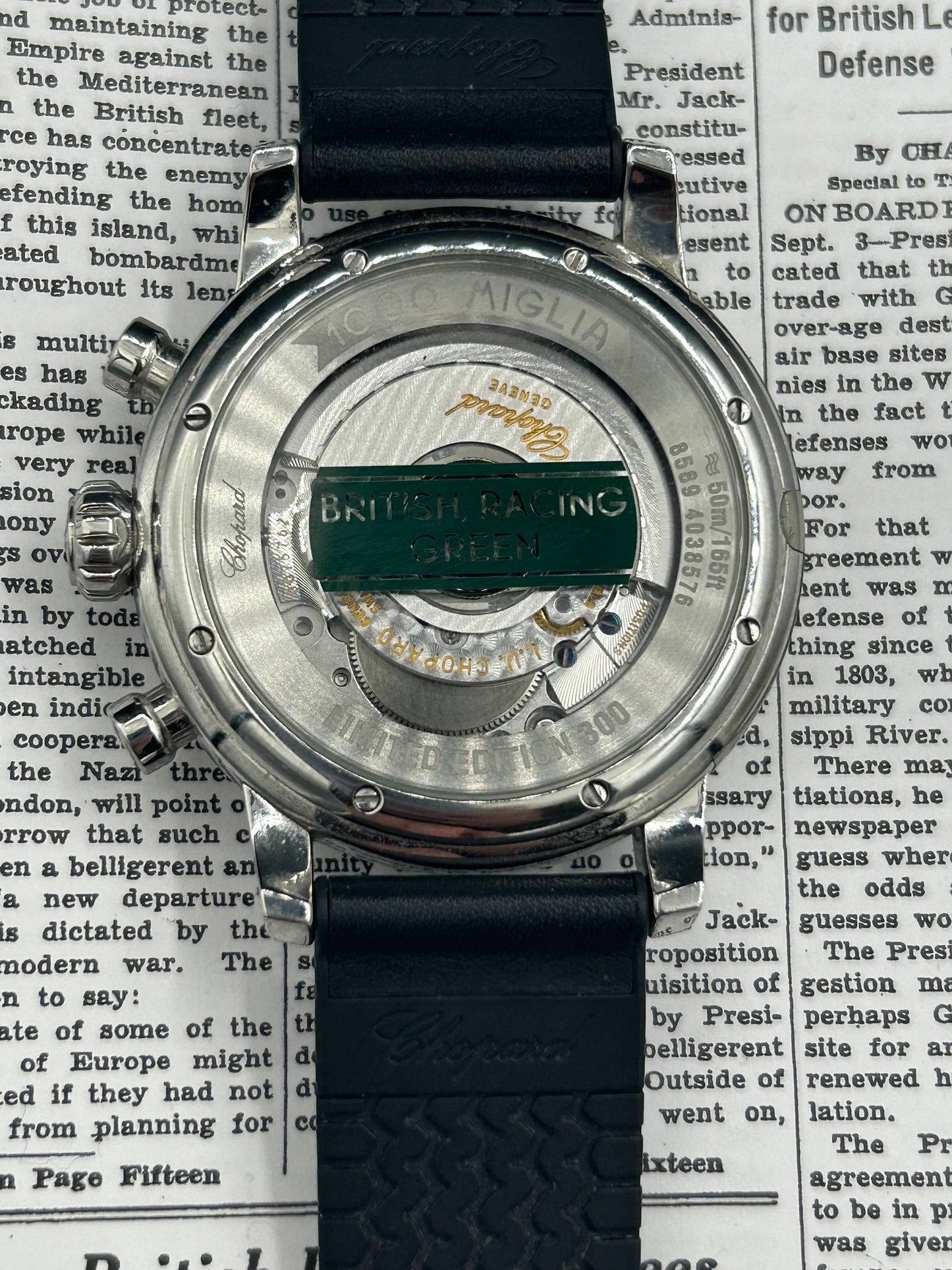 Chopard 1000 Miglia British Racing Green