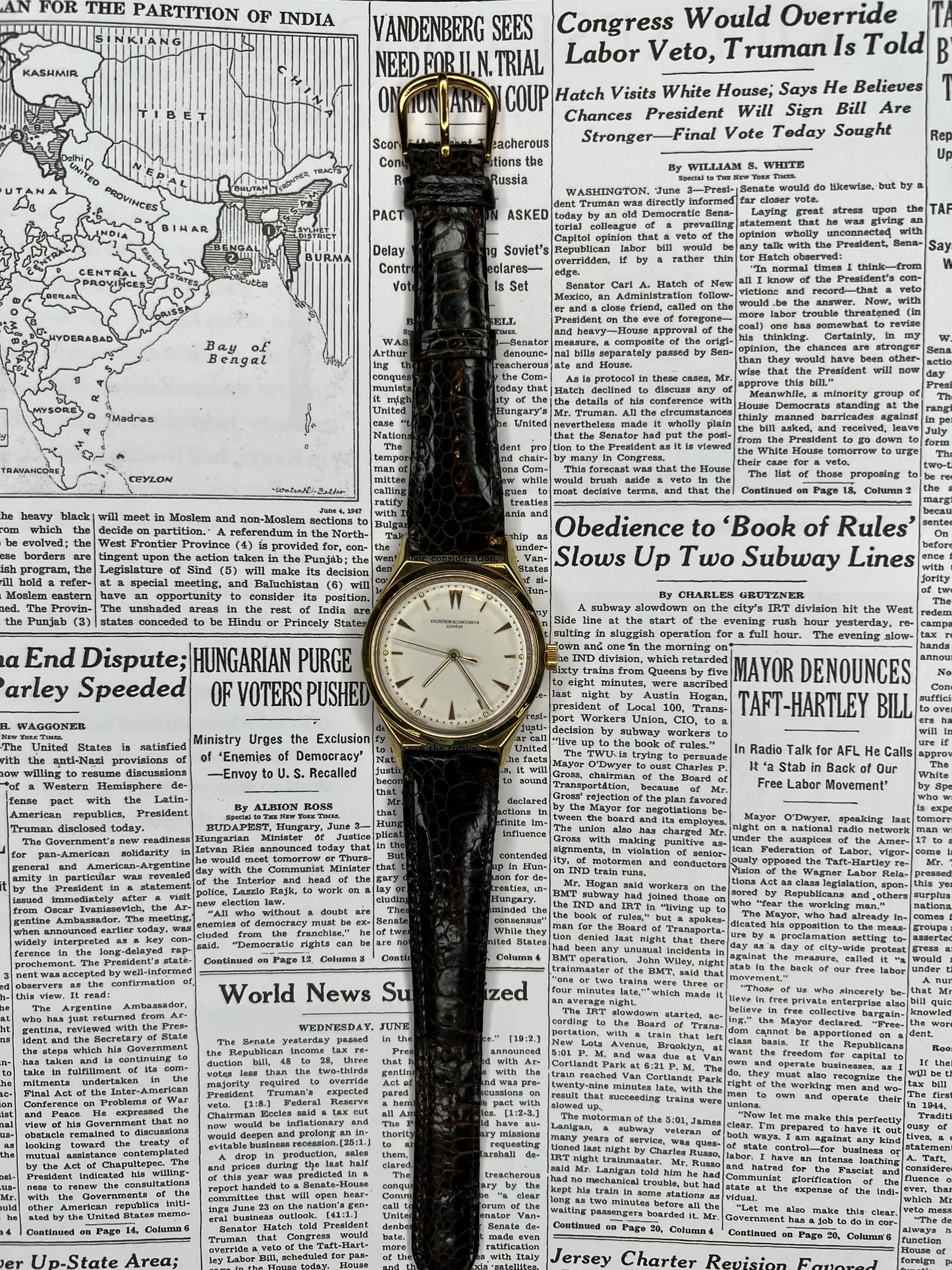 Vacheron Constantin Reference 6073 18K Yellow Gold