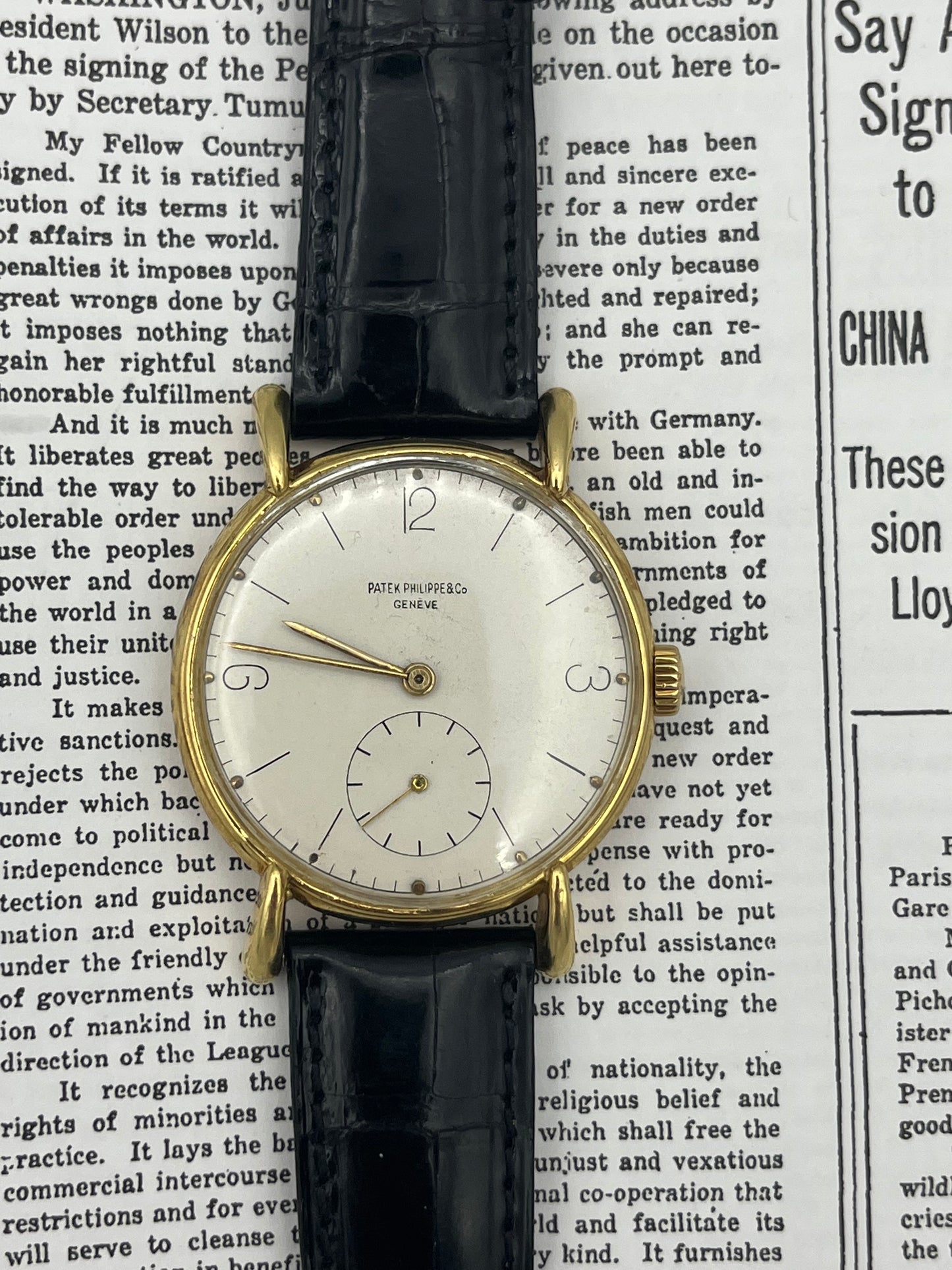 Patek Philippe Tear Drop Lugs