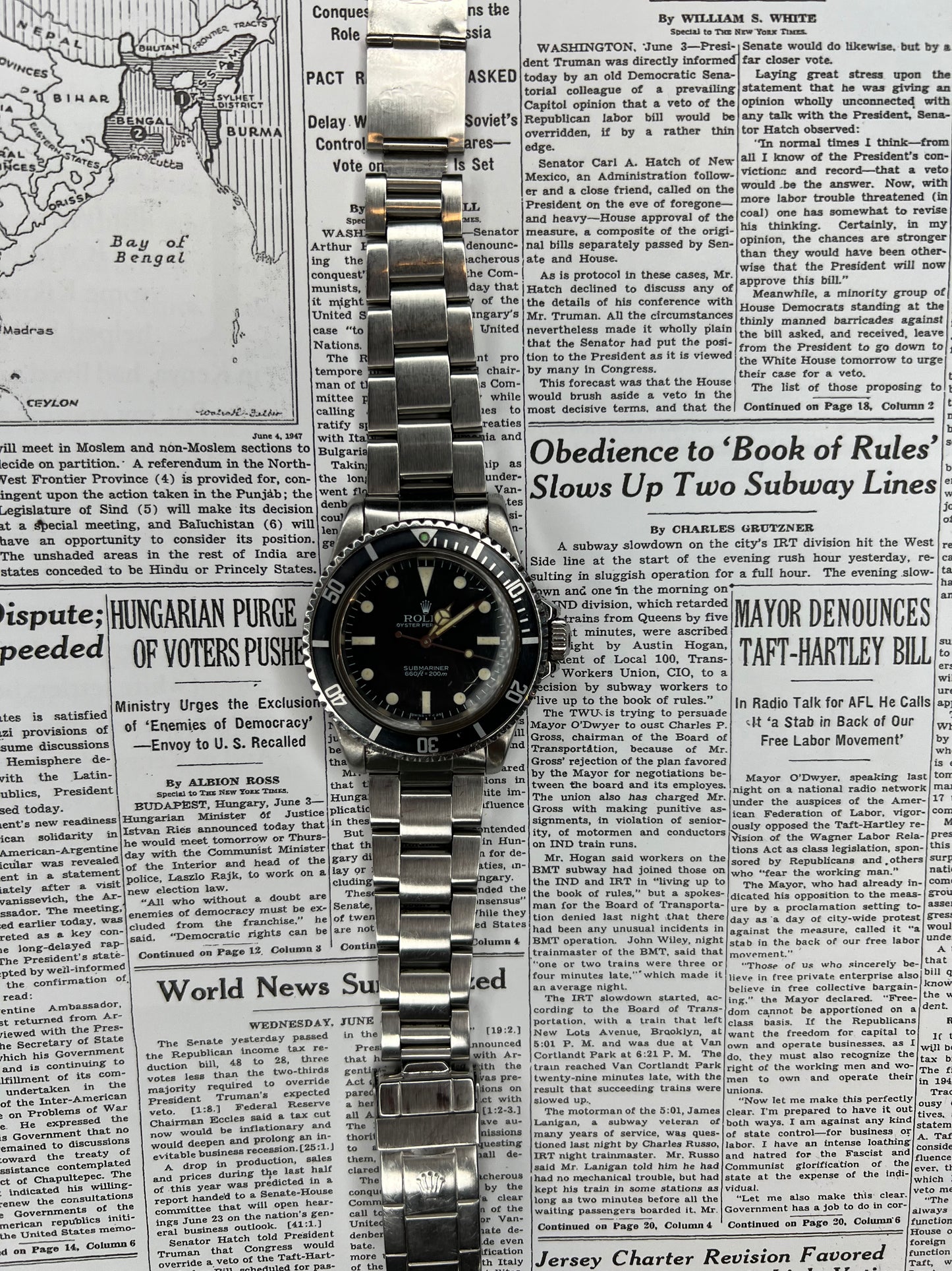 Rolex Submariner Reference 5513 1985 Manufacture