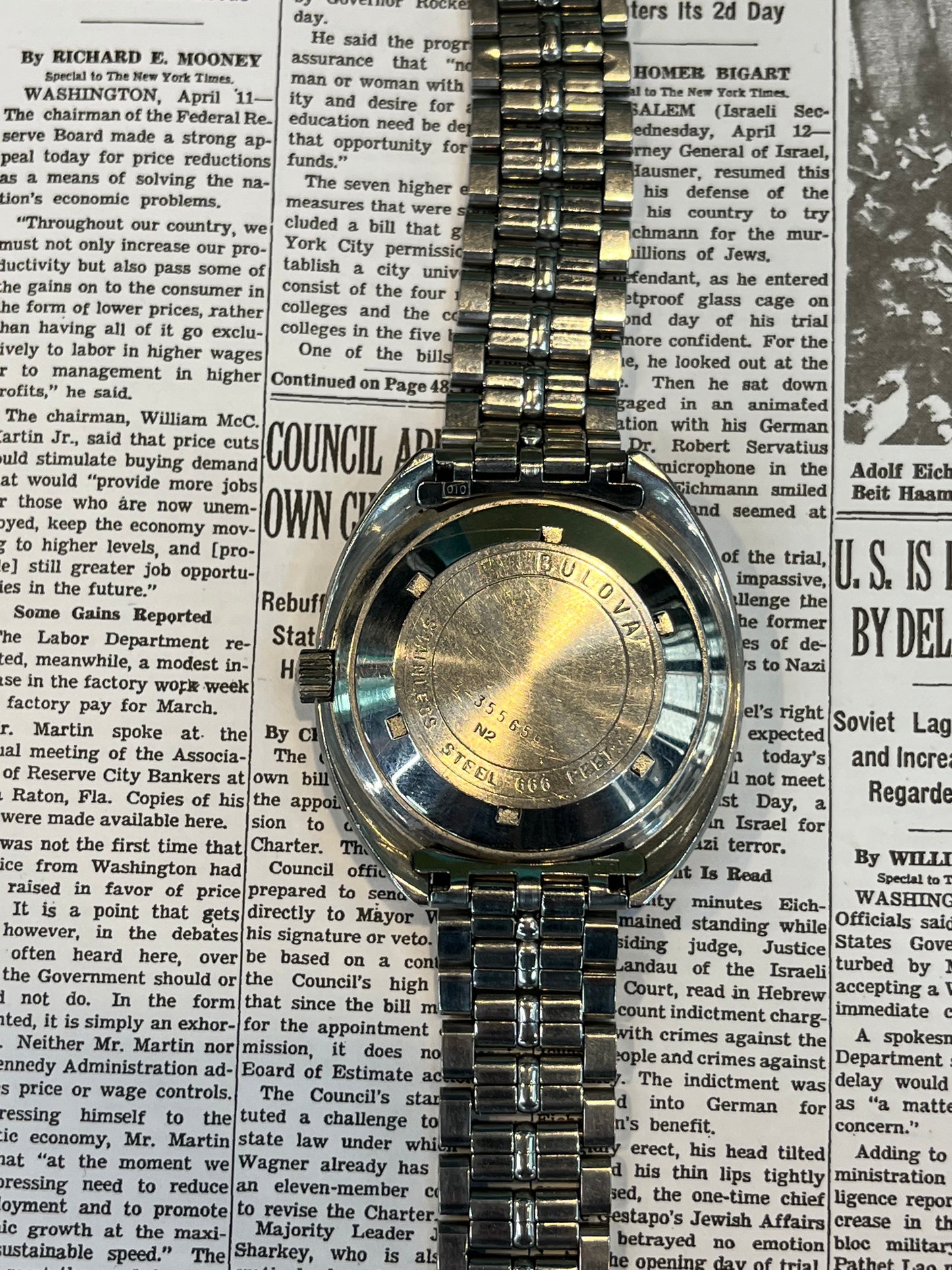 Vintage Bulova Oceangrapher “Devil Diver”