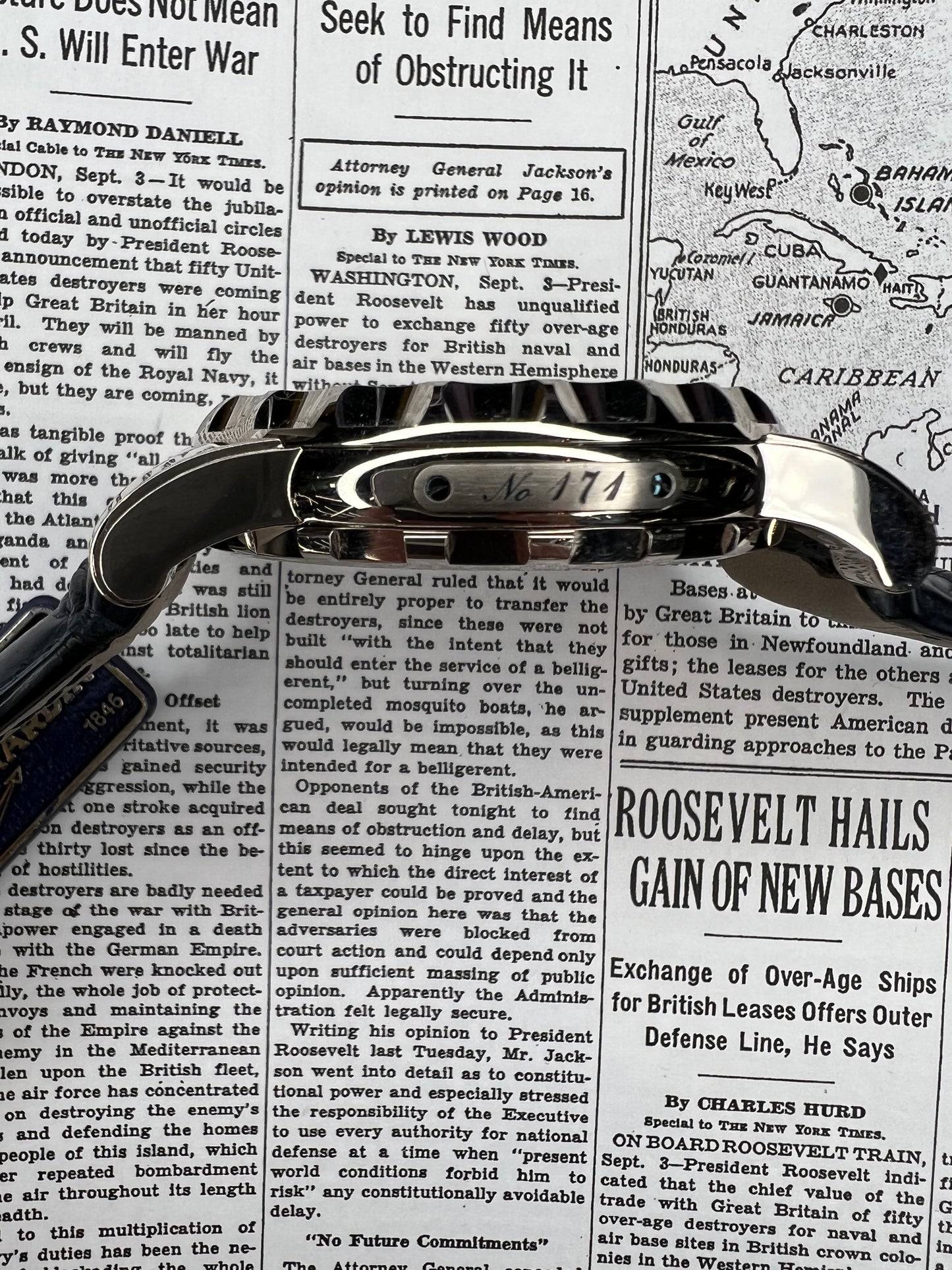 Ulysse Nardin White Gold Freak Skeleton Watch Ref. 010-88 BOX AND PAPERS