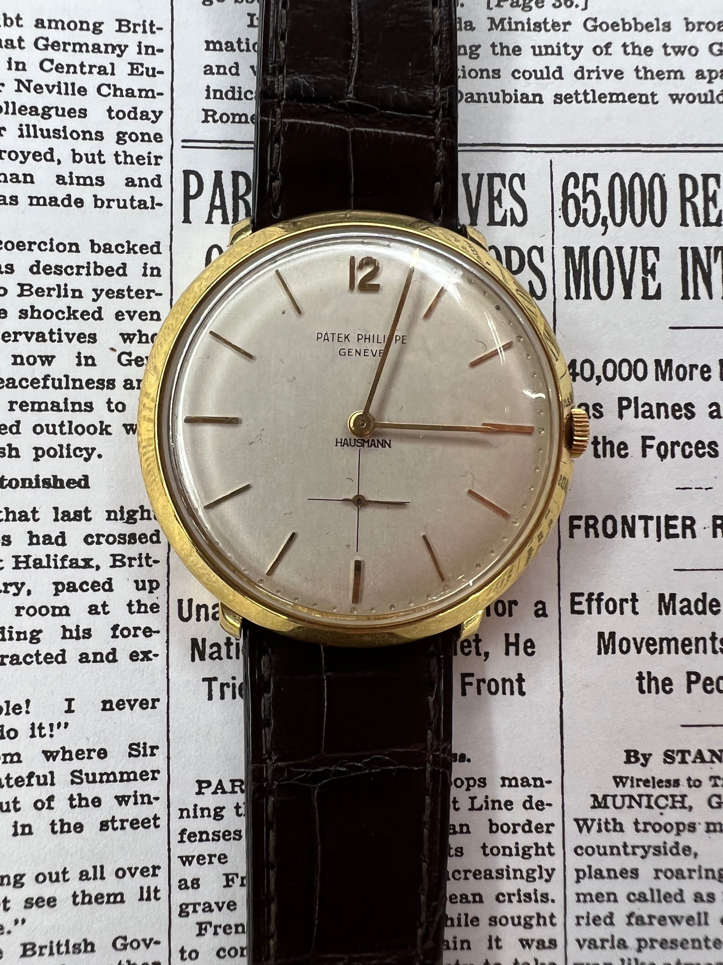 Patek Philippe Calatrava Reference 2582 18K Yellow Gold