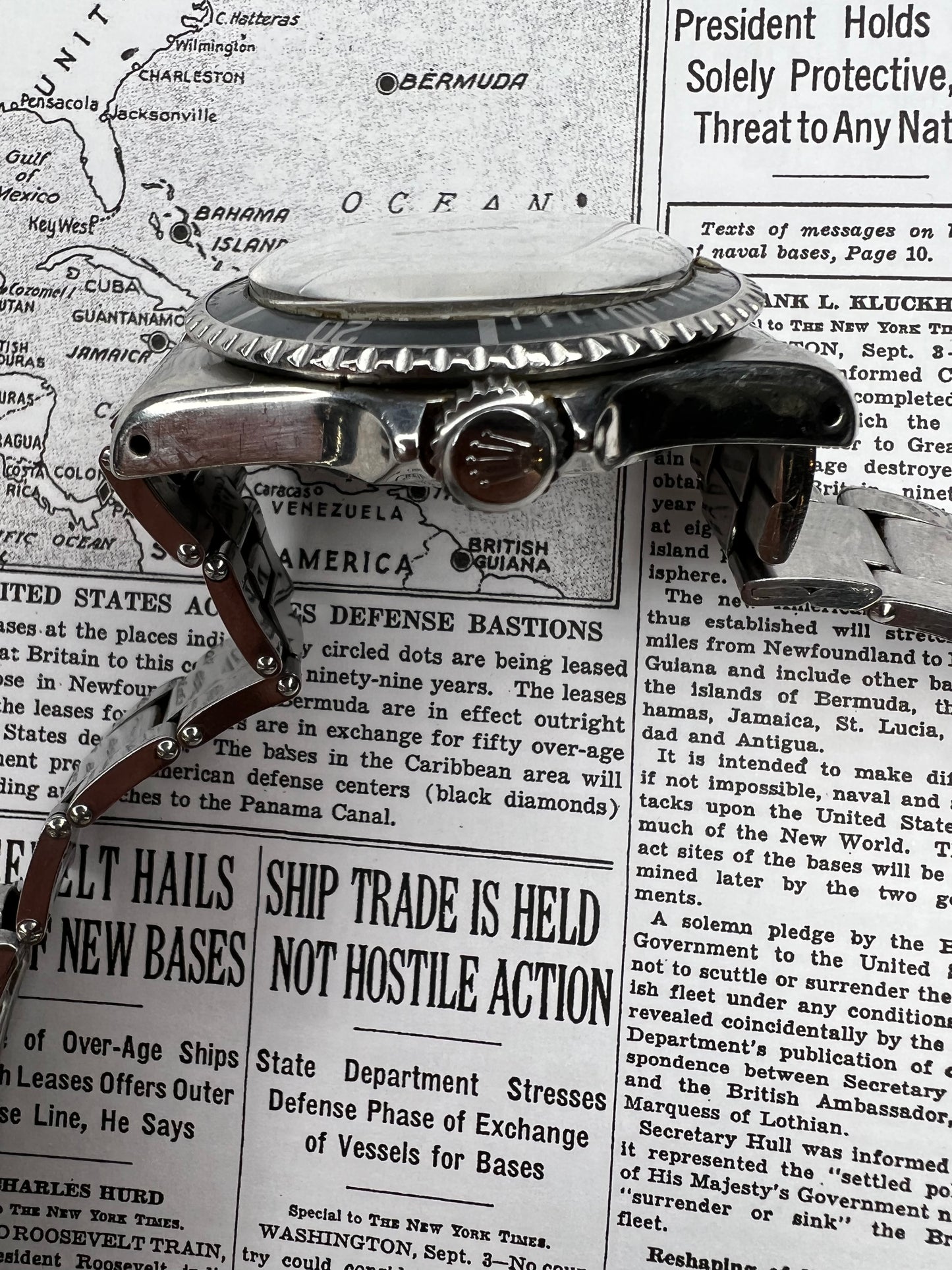 Rolex Submariner Reference 5512 1962 Manufacture Pointed Crown Guards