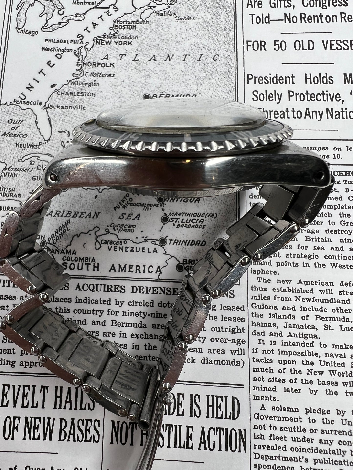 Rolex Submariner Reference 5512 1962 Manufacture Pointed Crown Guards