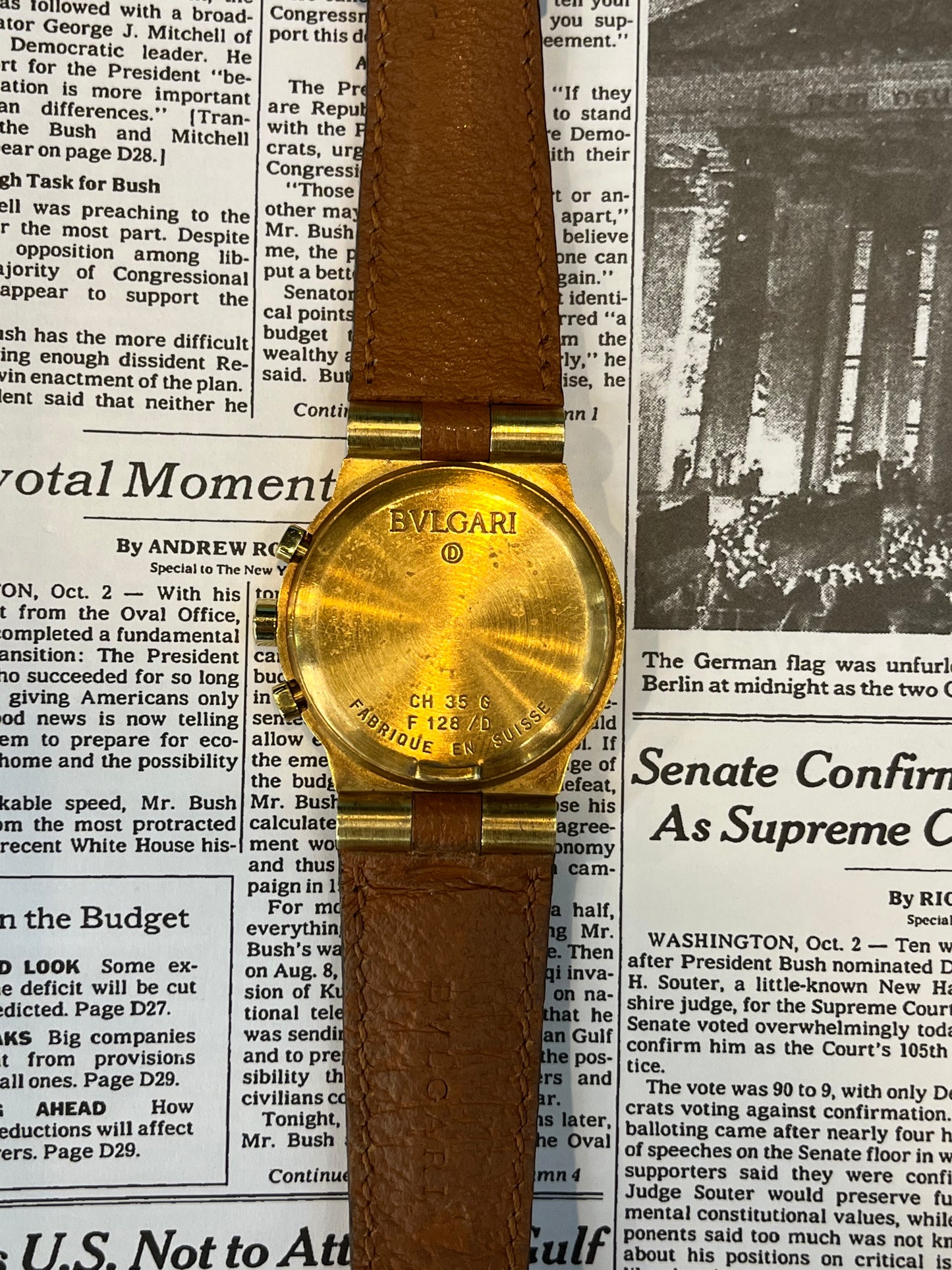 Bvlgari Chronograph 18k Gold