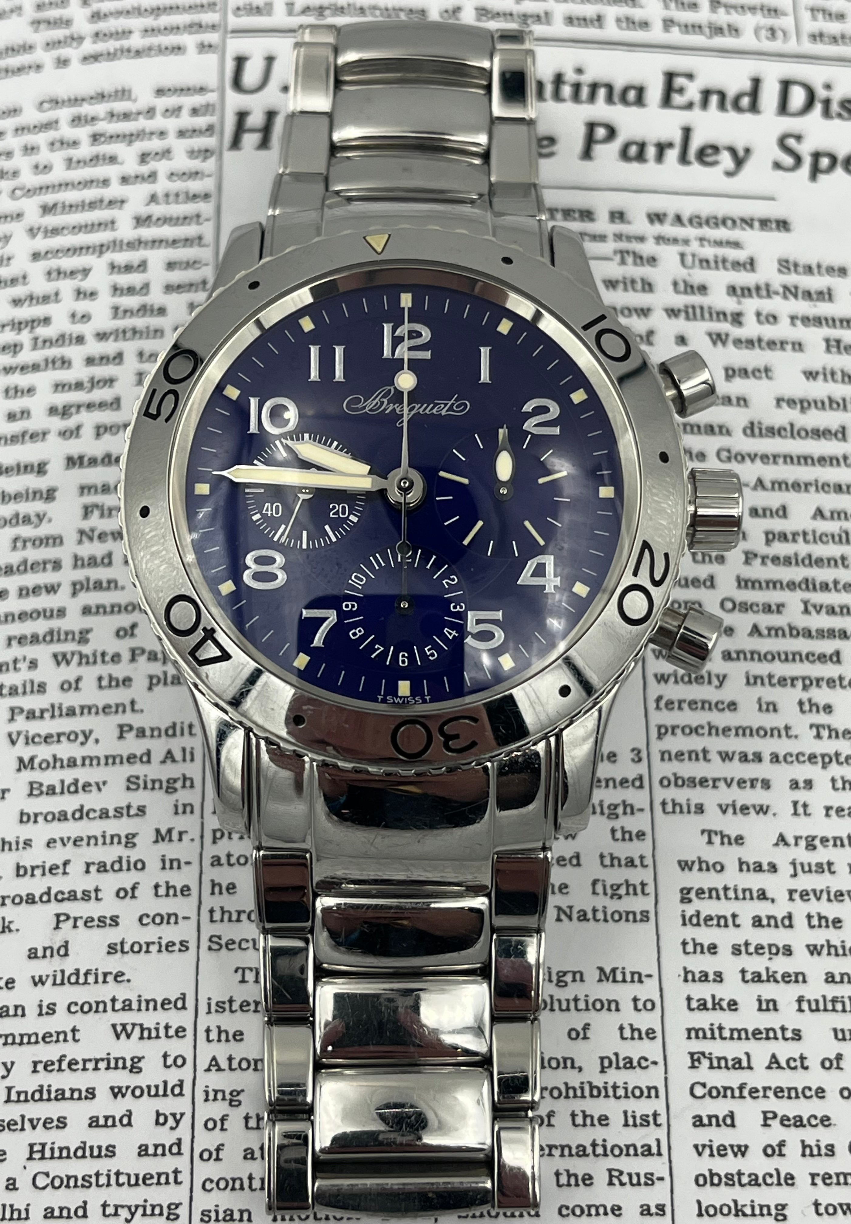 Breguet Traus Atlantic Ref 3807 Ref. 3807 Manhattan Watch Company