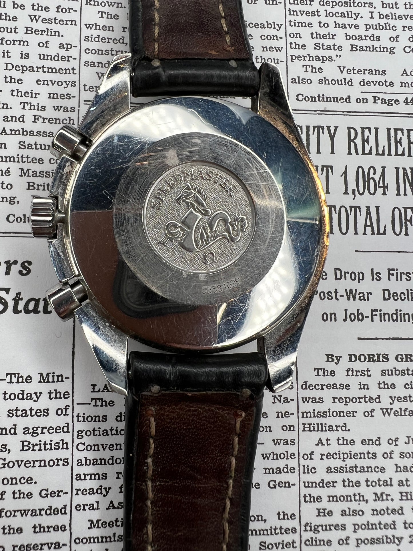 Omega Speedmaster Reduced Michael Schumacher Ref. 3810.12.40