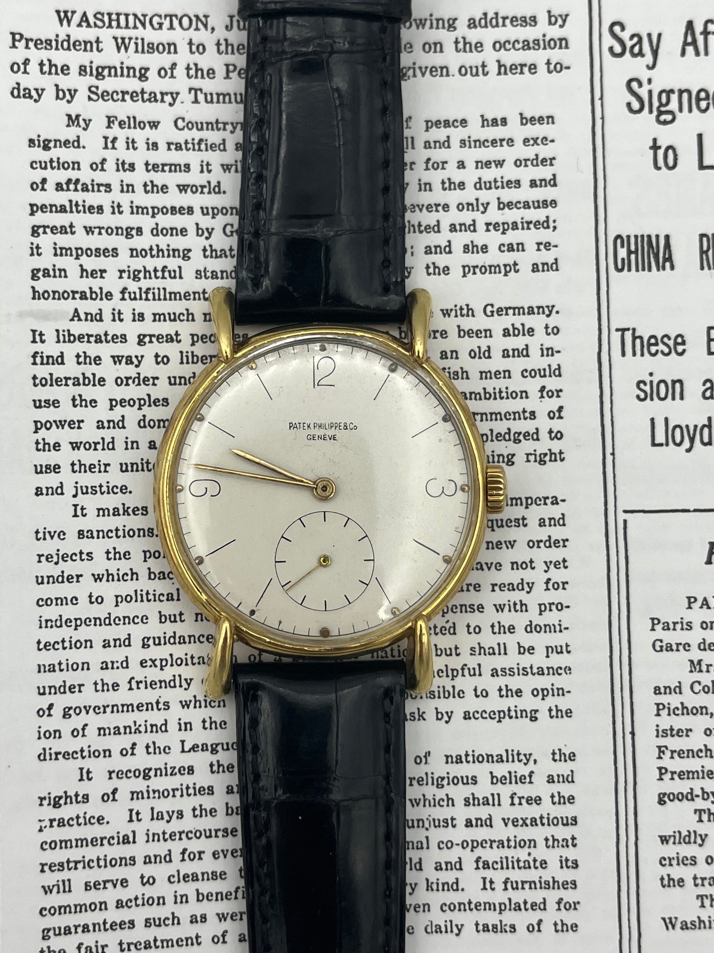 Patek Philippe Tear Drop Lugs