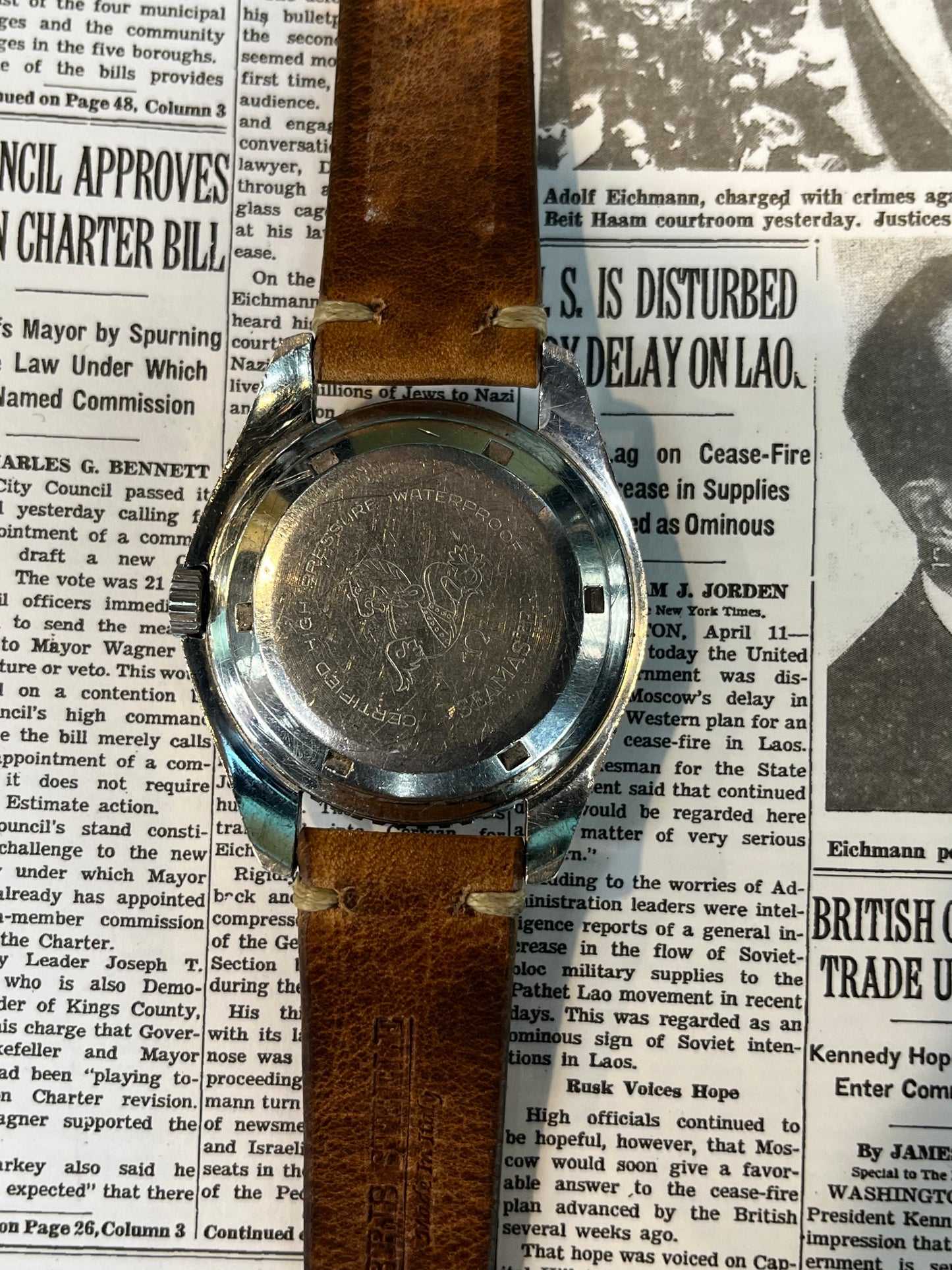 Vintage Stainless Steel Omega Seamaster 300