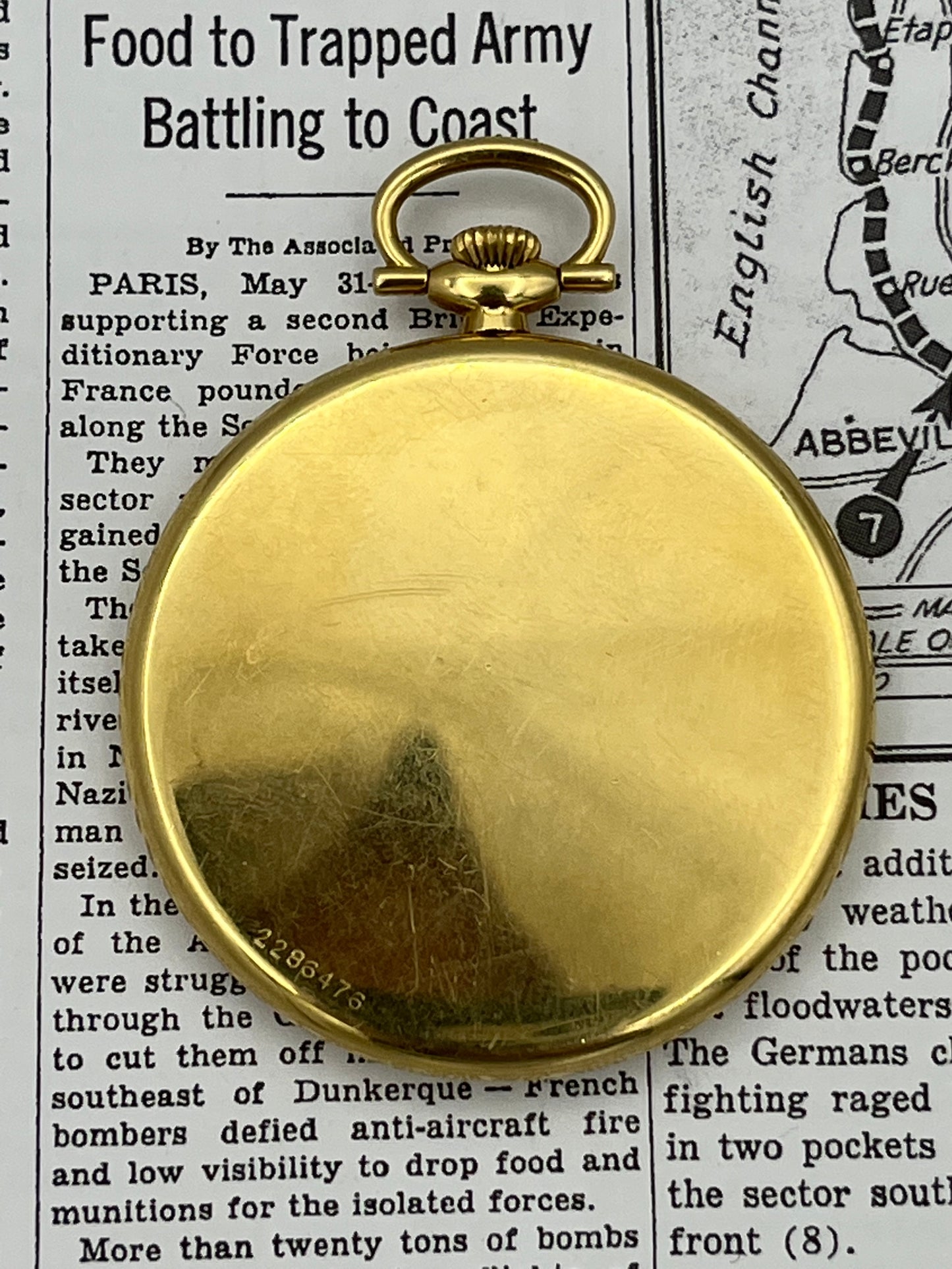 IWC Open Face Pocket Watch
