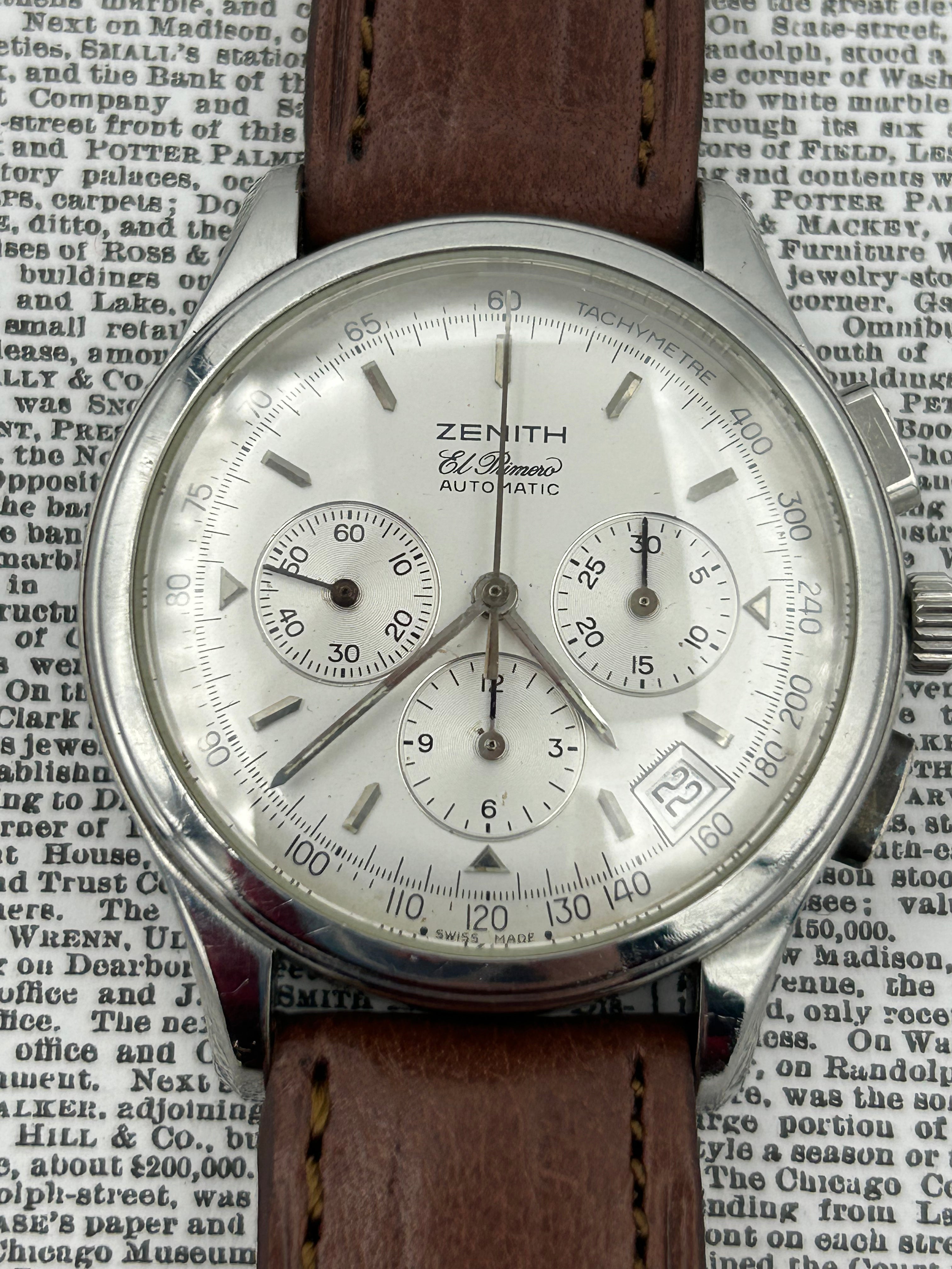 Zenith el shop primero automatic chronograph