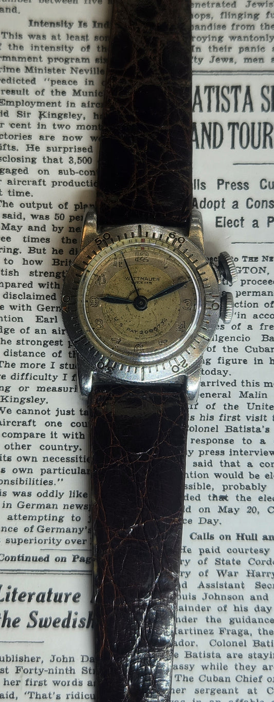 Longines Wittnauer Wemmes US Pat from the 1940s.