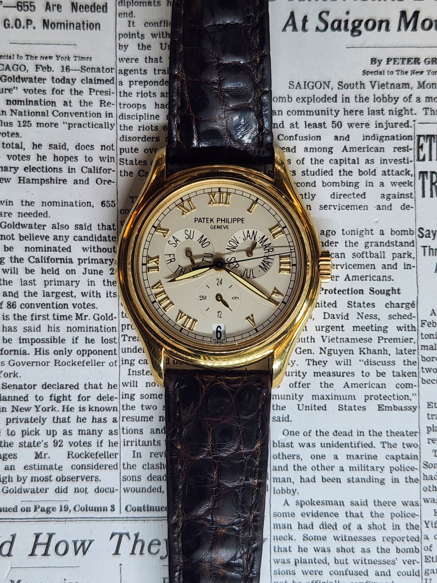 Patek Philippe 5035j Annual Calender