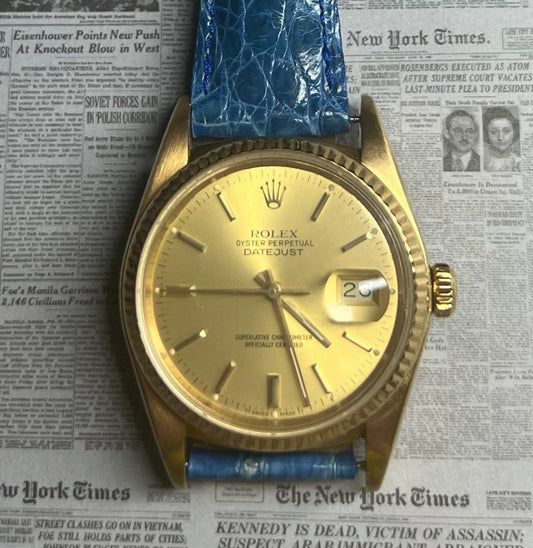 Rolex Datejust 18kt 16018 1985