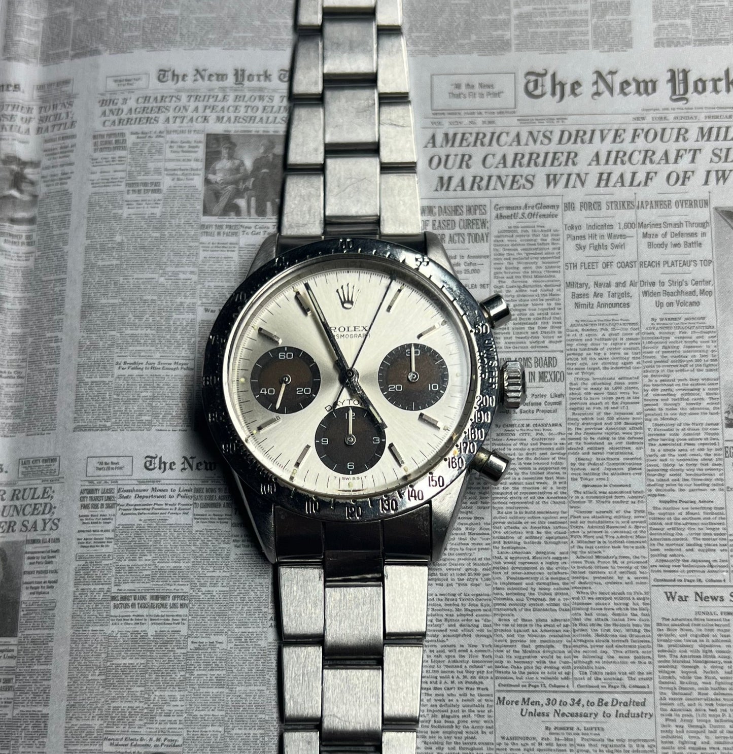 Rolex Daytona Ref 6262. tropical dial from the 1970's