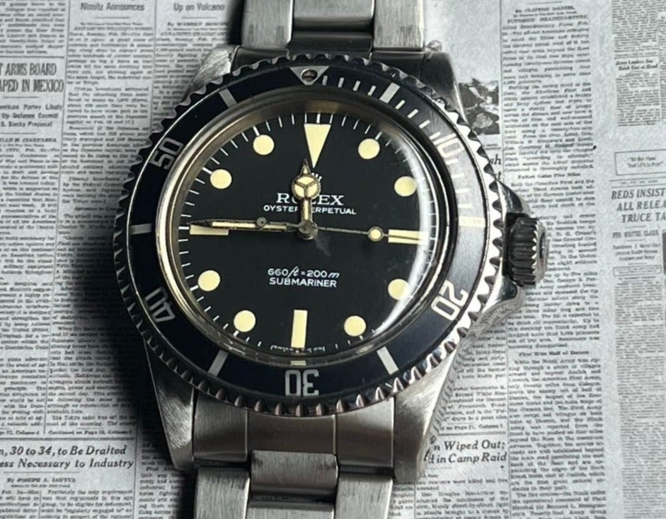 Rolex submariner 5513 ref 1978