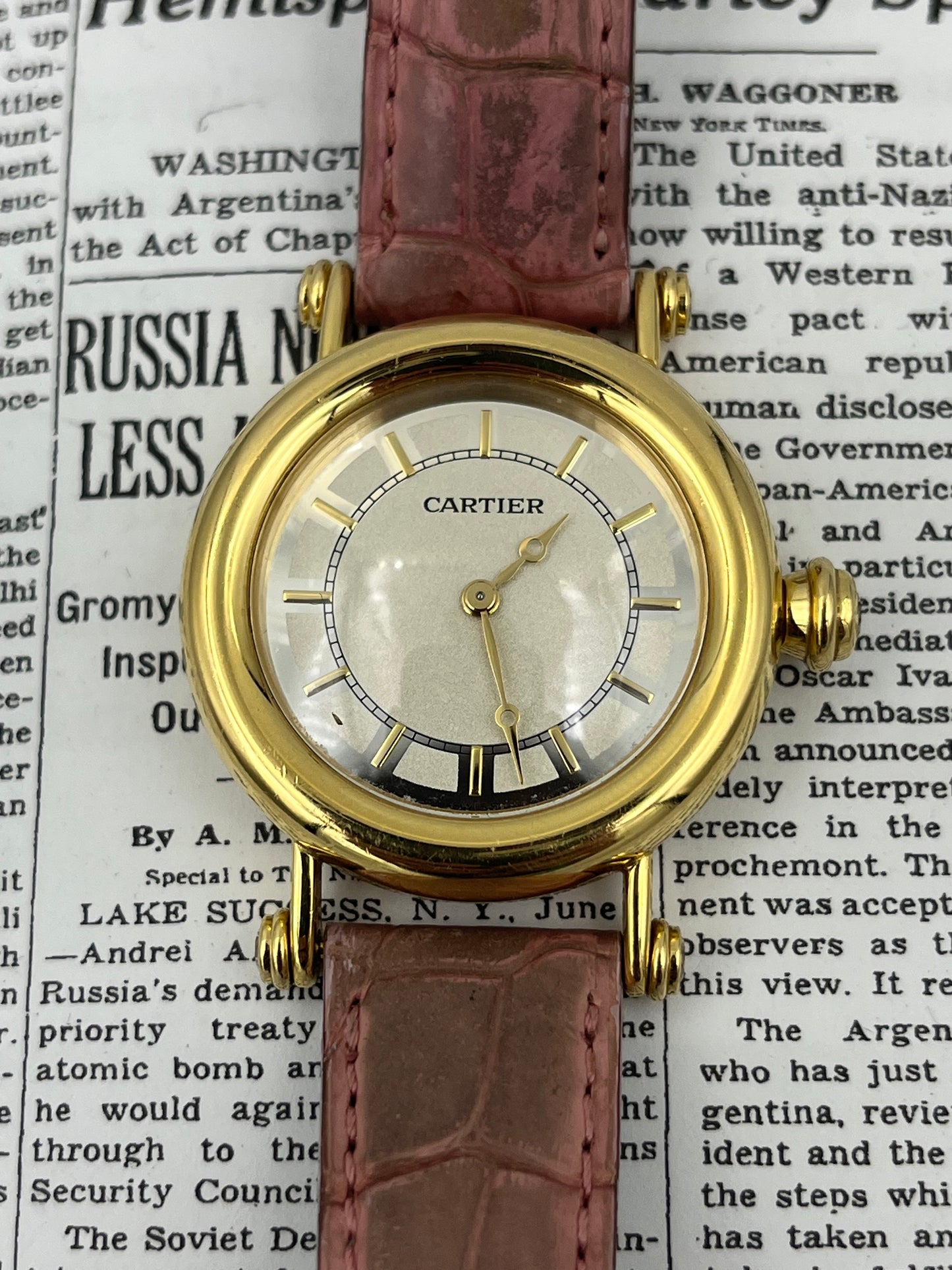 Cartier 18k Gold Diablo