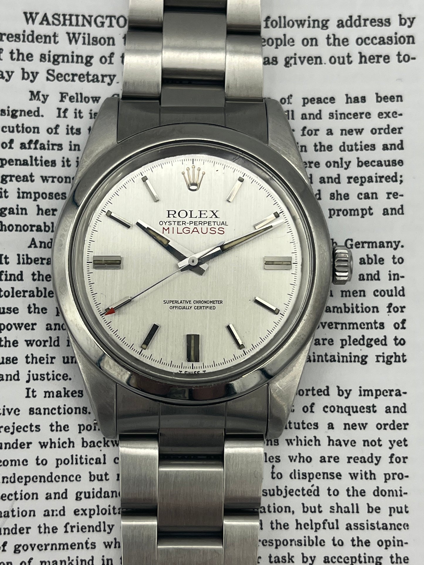 Vintage Rolex Milgauss 1019