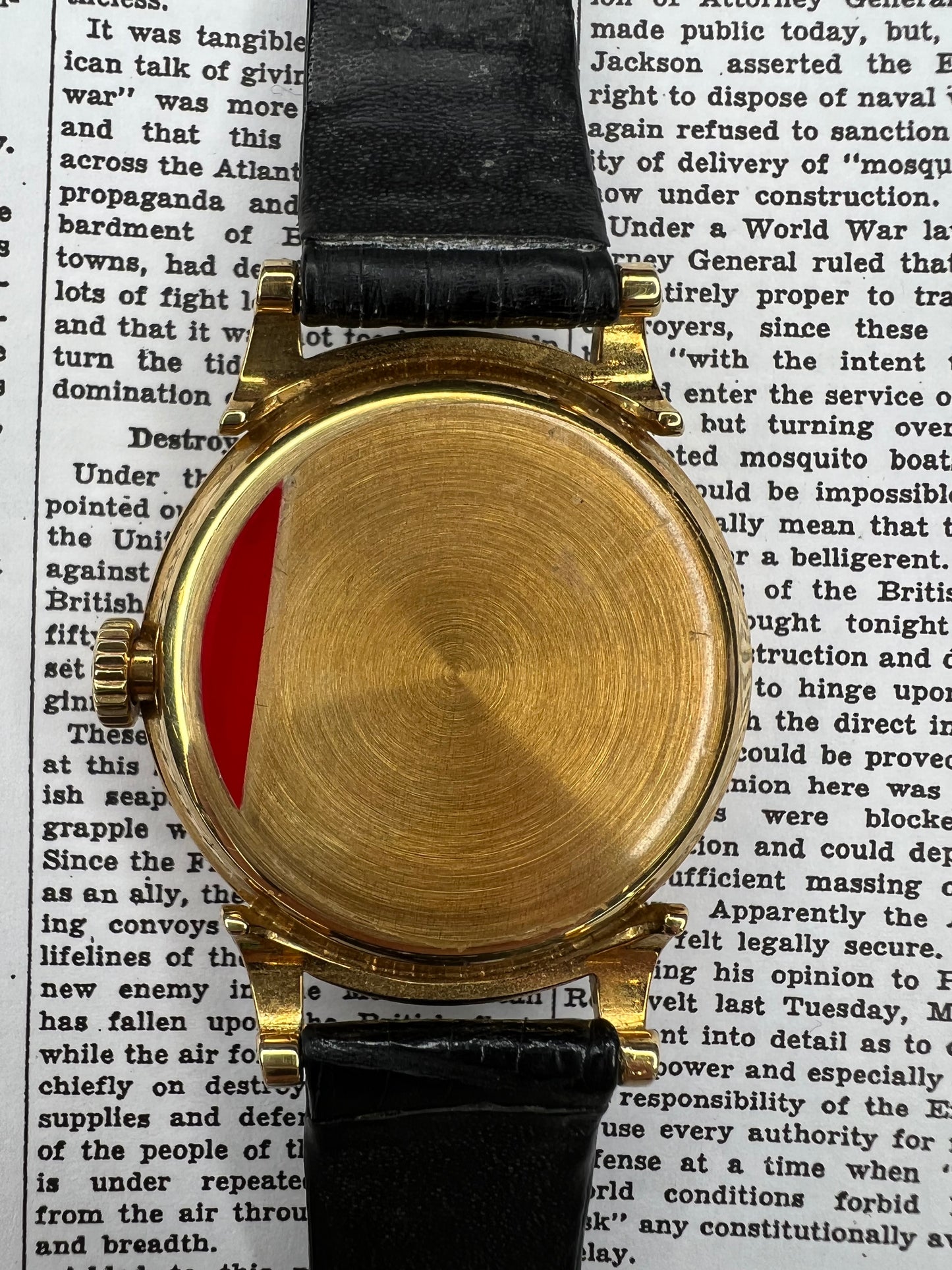 Patek Philippe Calatrava Ref. 1491 18K Gold Scroll Lugs 1945 Manufacture