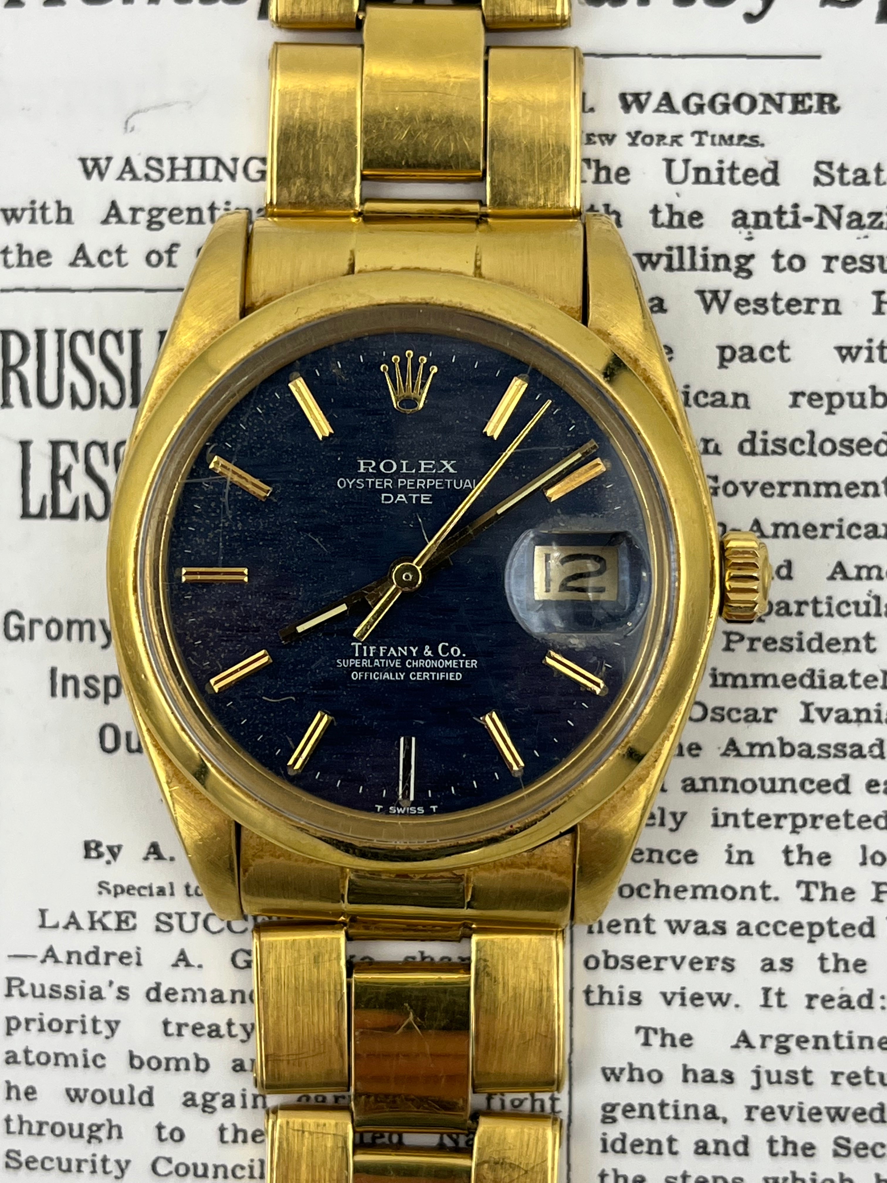 Rolex hotsell 1500 gold