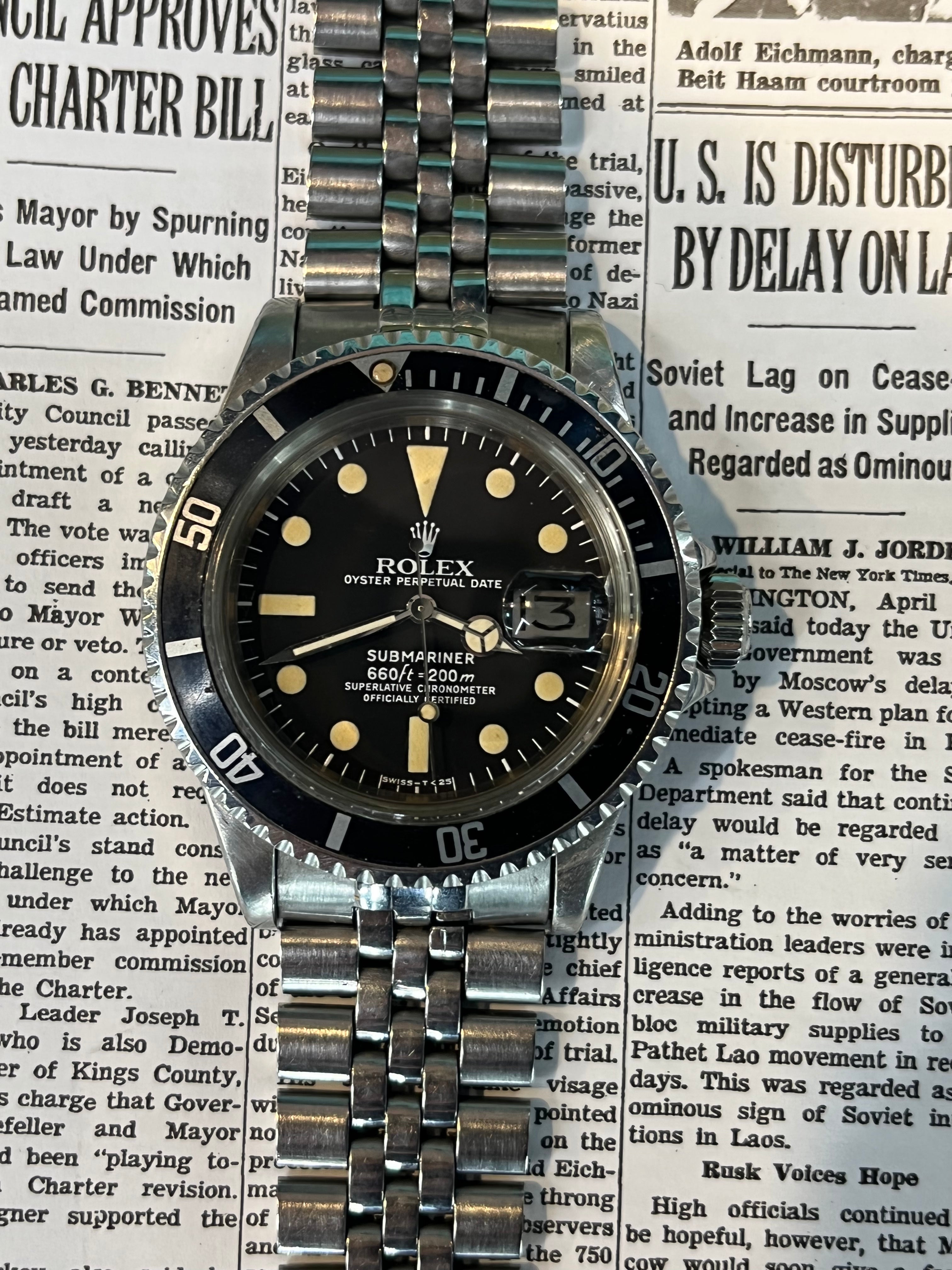 Submariner with online jubilee