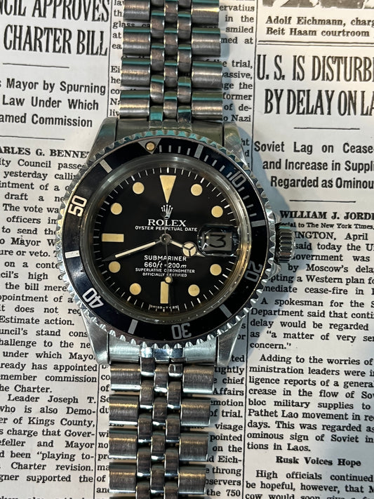 Vintage Rolex 1680 Submariner