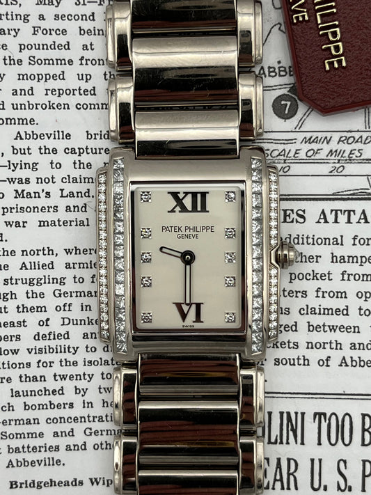 Patek Philippe “24” 4910 White Gold