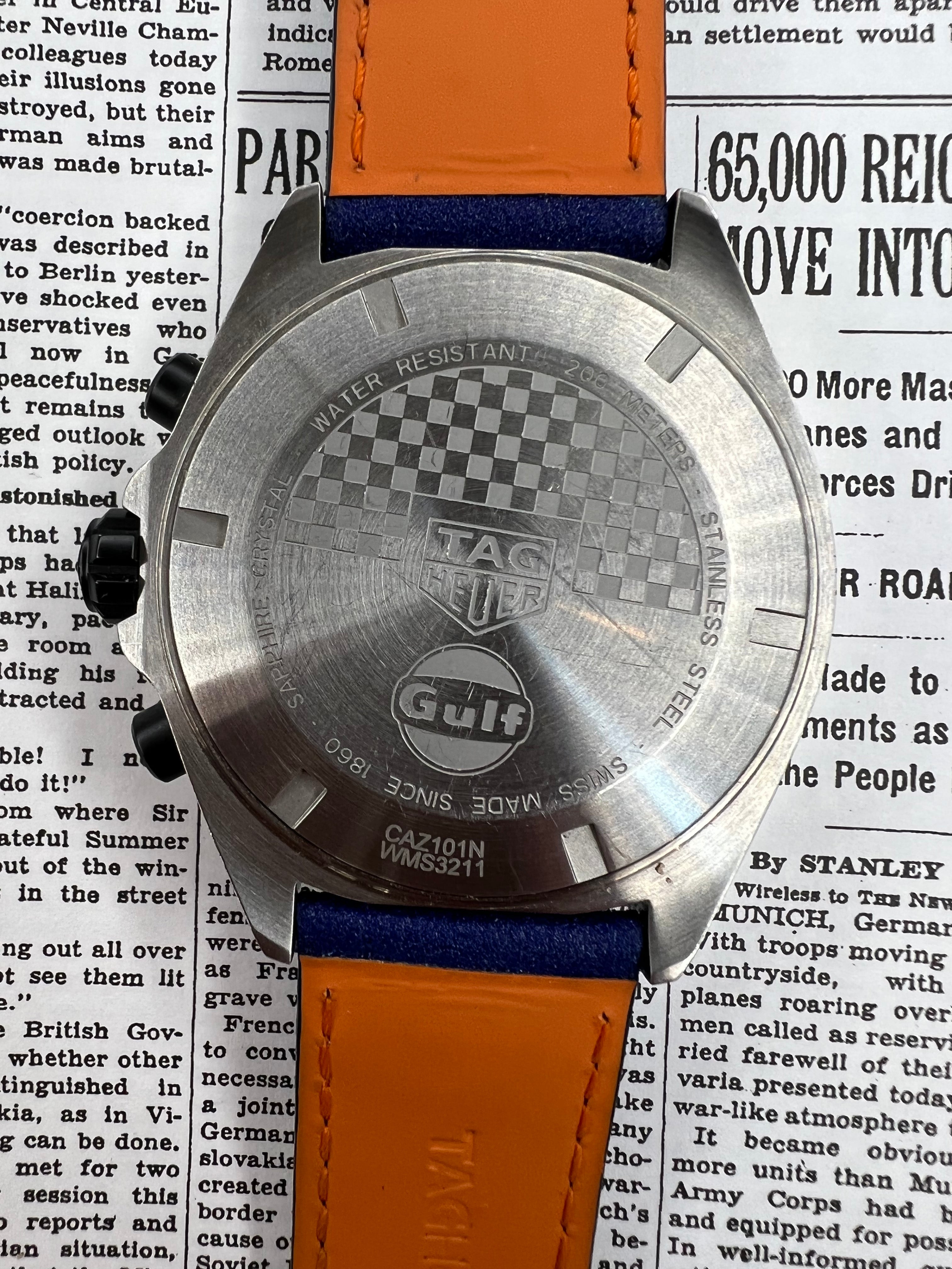 Tag Heuer Formula 1 Gulf Special Edition Reference CAZ101N