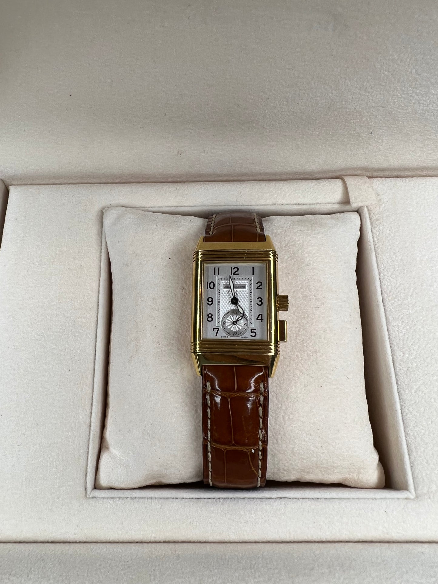 Jaeger LeCoultre Memory Reference 255.1.82 18K Yellow Gold