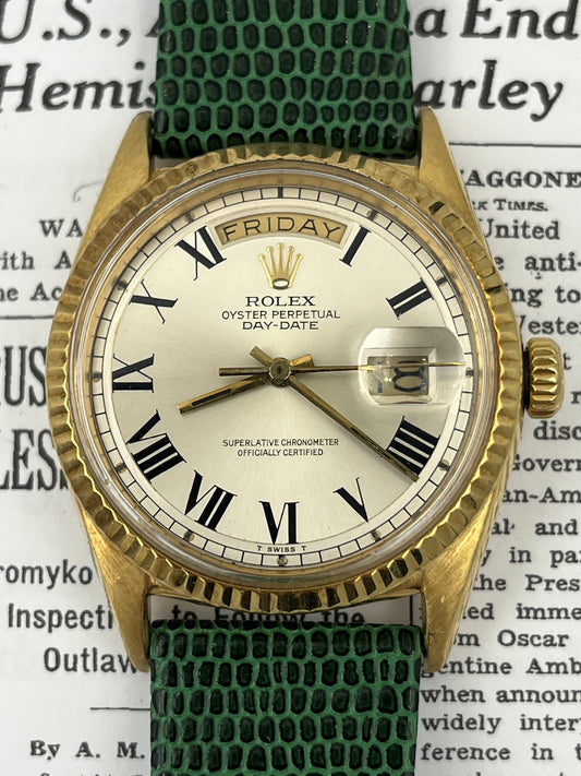 Rolex Day Date 18k Buckley Dial