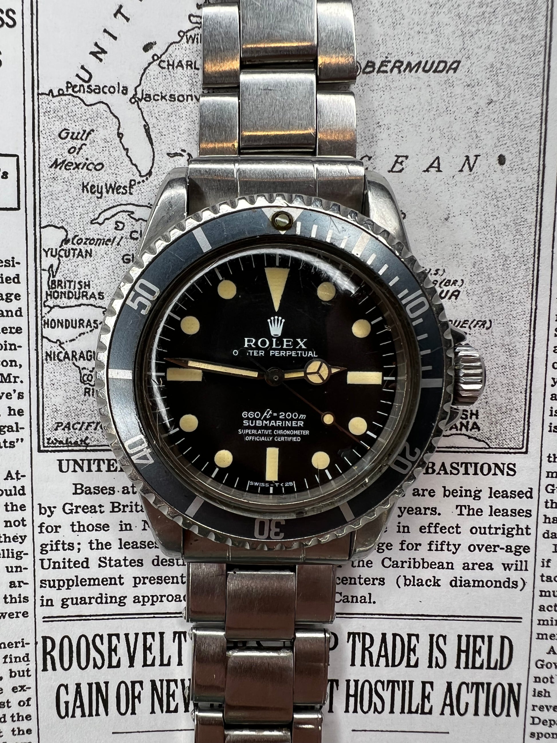 Rolex Submariner Reference 5512 1962 Manufacture Pointed