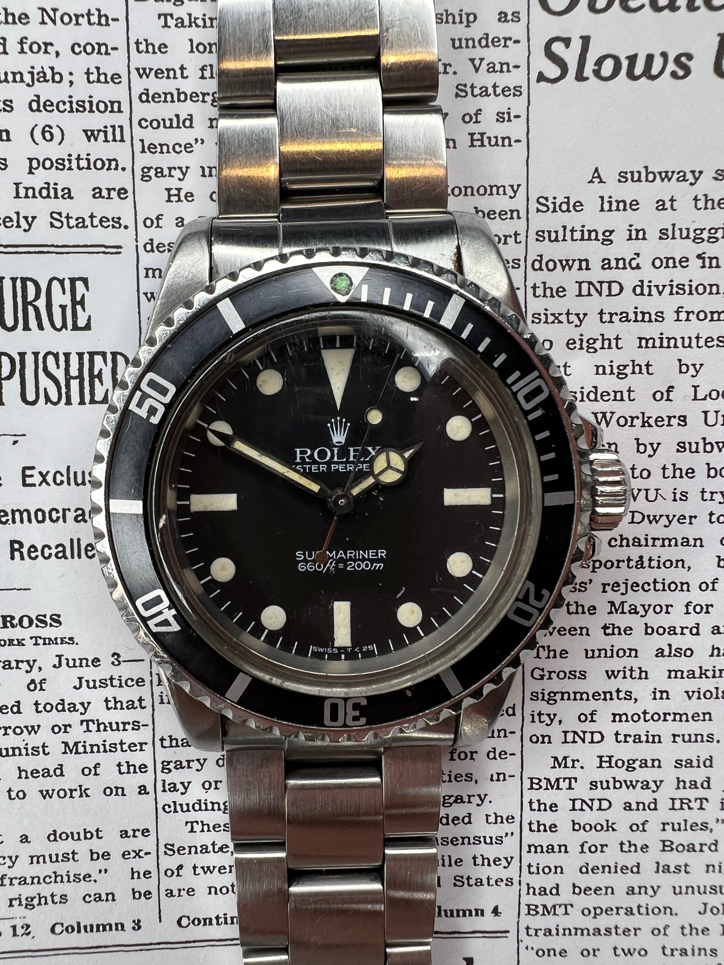 Rolex Submariner Reference 5513 1985 Manufacture