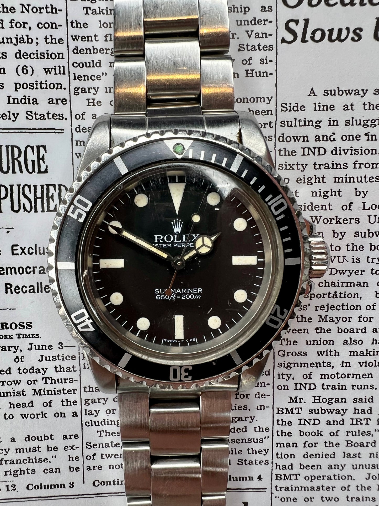 Rolex Submariner Reference 5513 1985 Manufacture