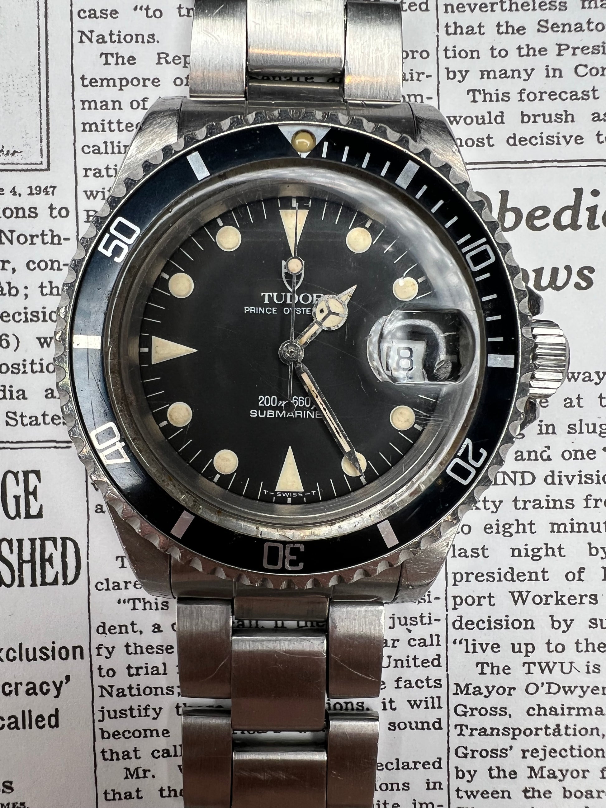 Tudor Submariner Reference 79090 WITH ORIGINAL PAPERS Ref. 79090