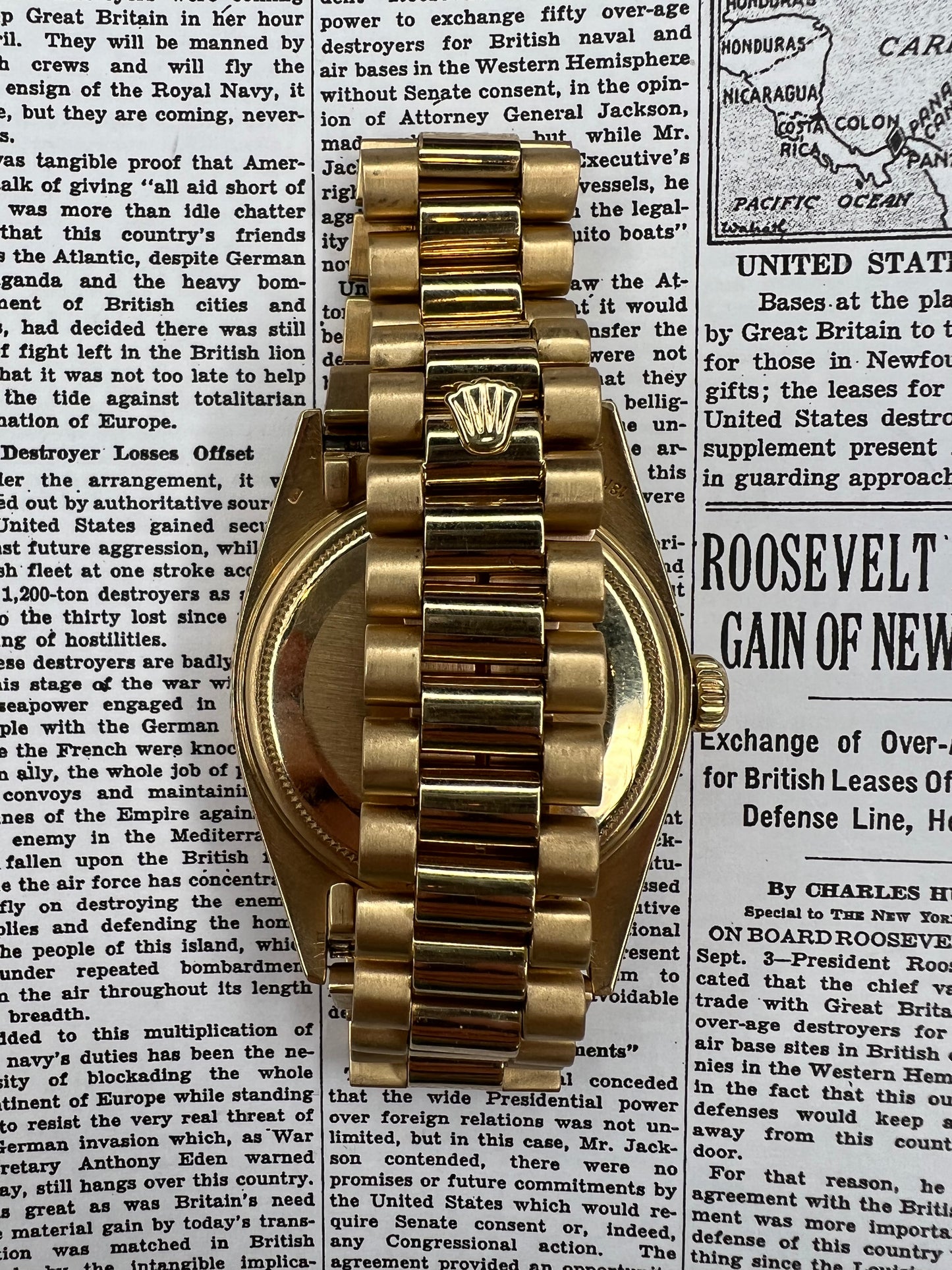 Rolex Day Date Reference 1803 18K Yellow Gold