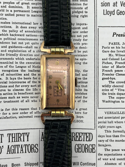 Longines Drivers Art Deco Watch