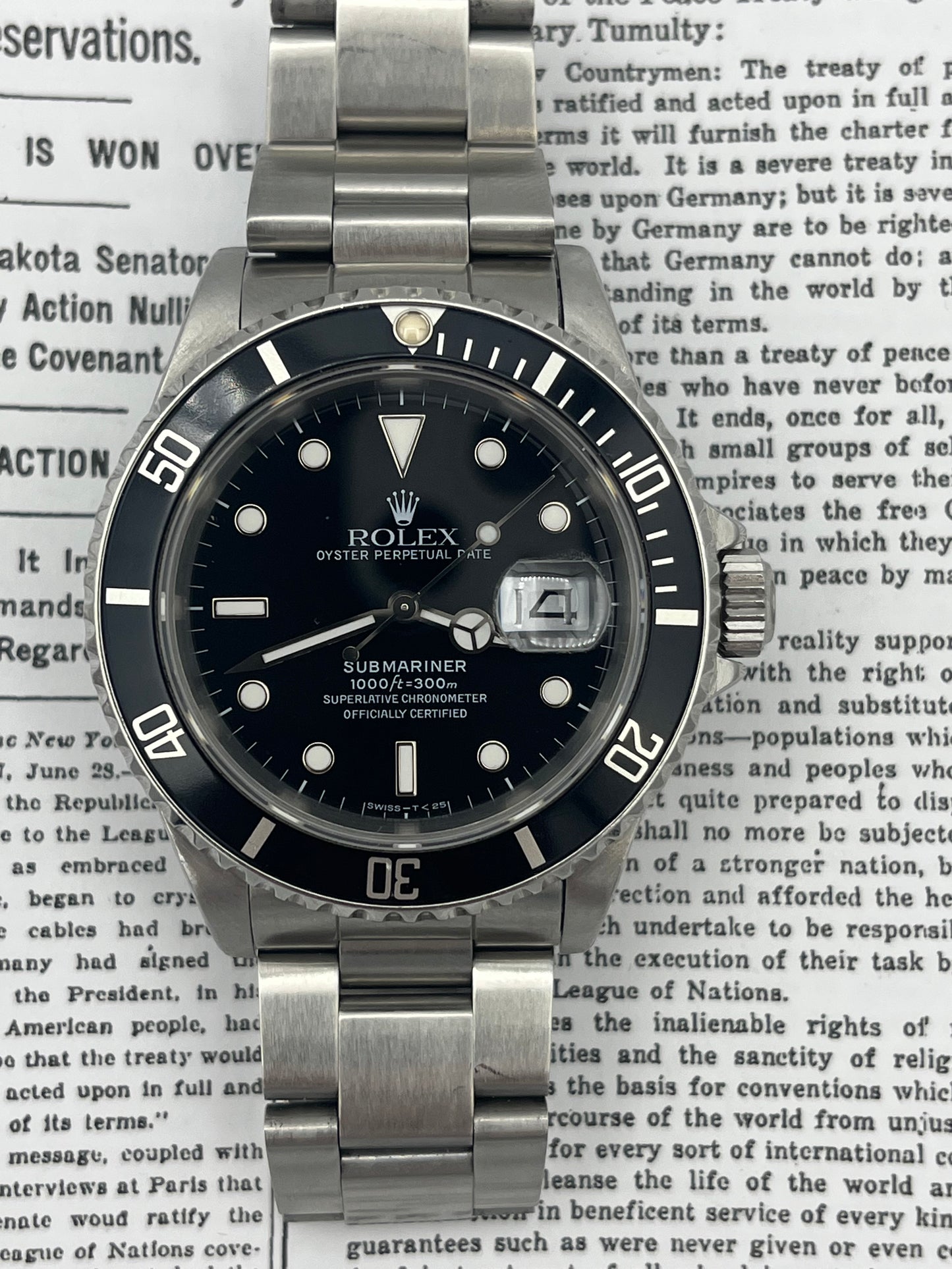 Stainless Steel Submariner From 1989