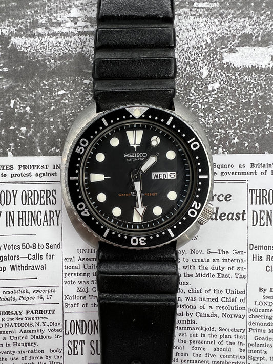 Seiko Turtle Reference 6309-7049 ALL ORIGINAL WITH PAPERS AND 1984 BILL OF SALE