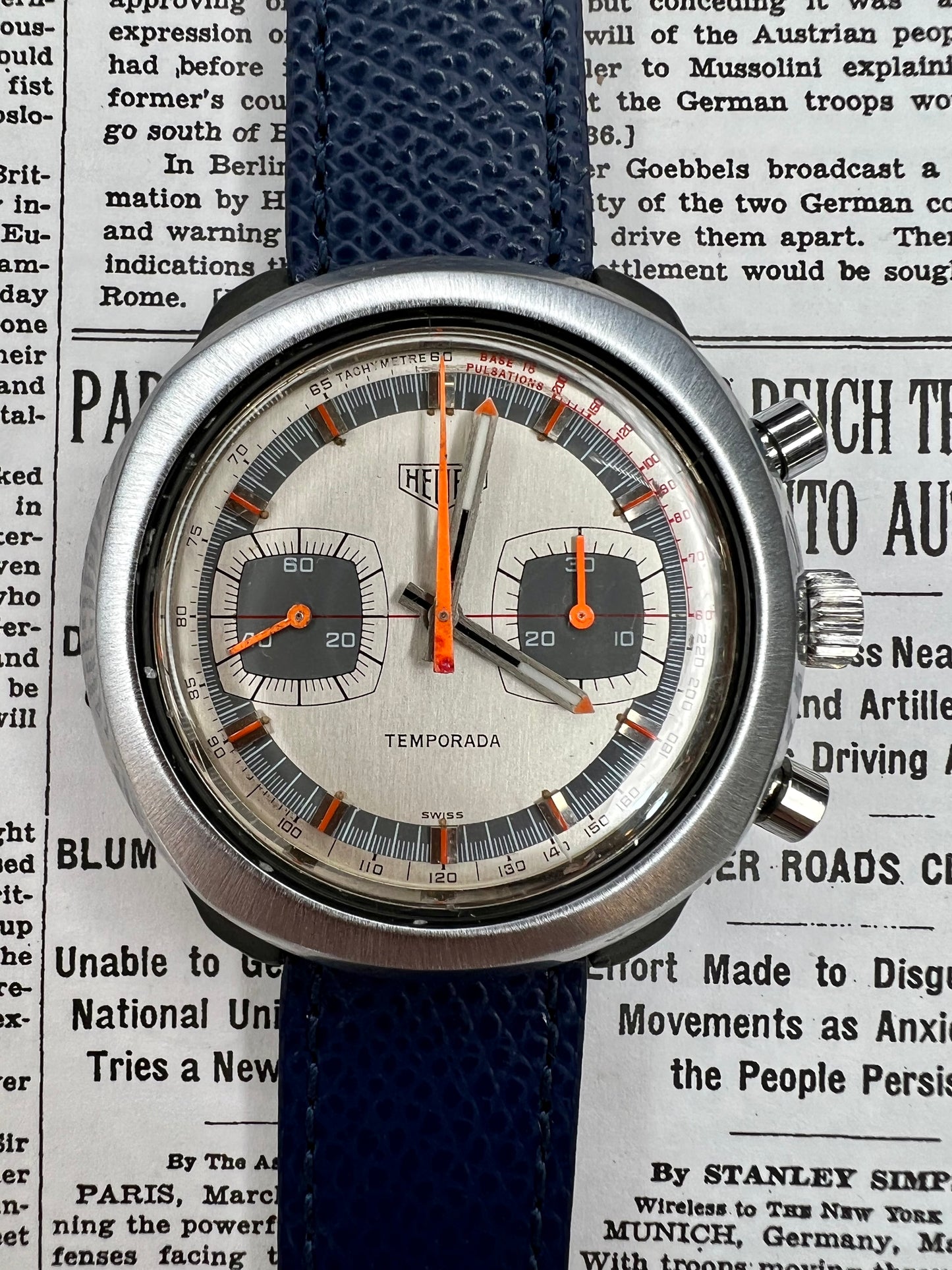 Heuer Temporada Chronograph Reference 733809 1972 Manufacture
