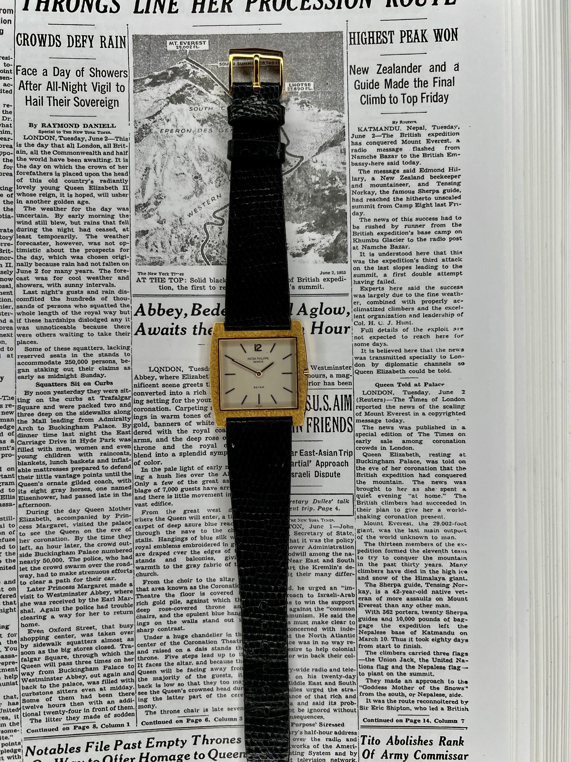 Patek tank outlet
