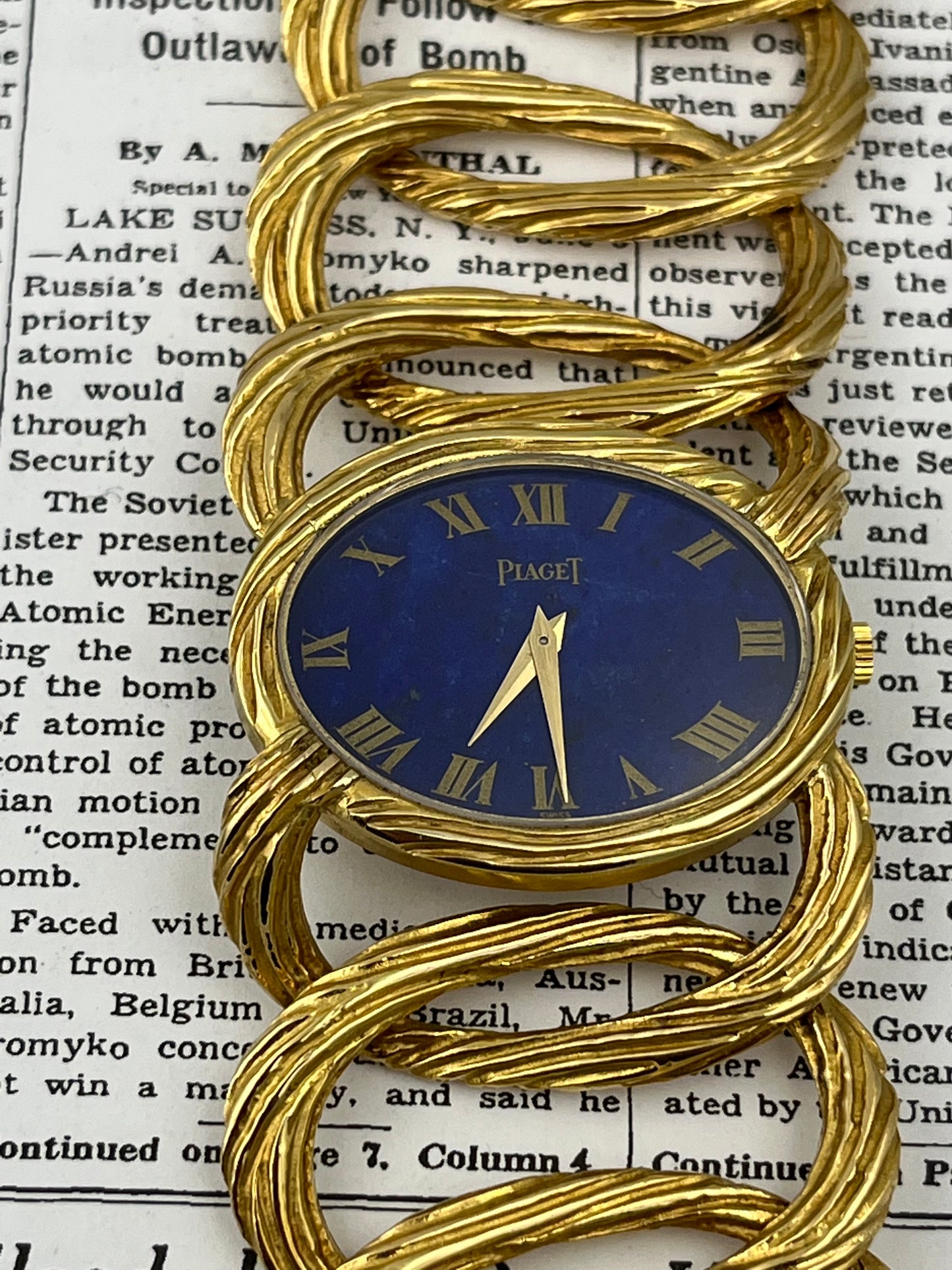 Piaget Lapis Dial Yellow Gold