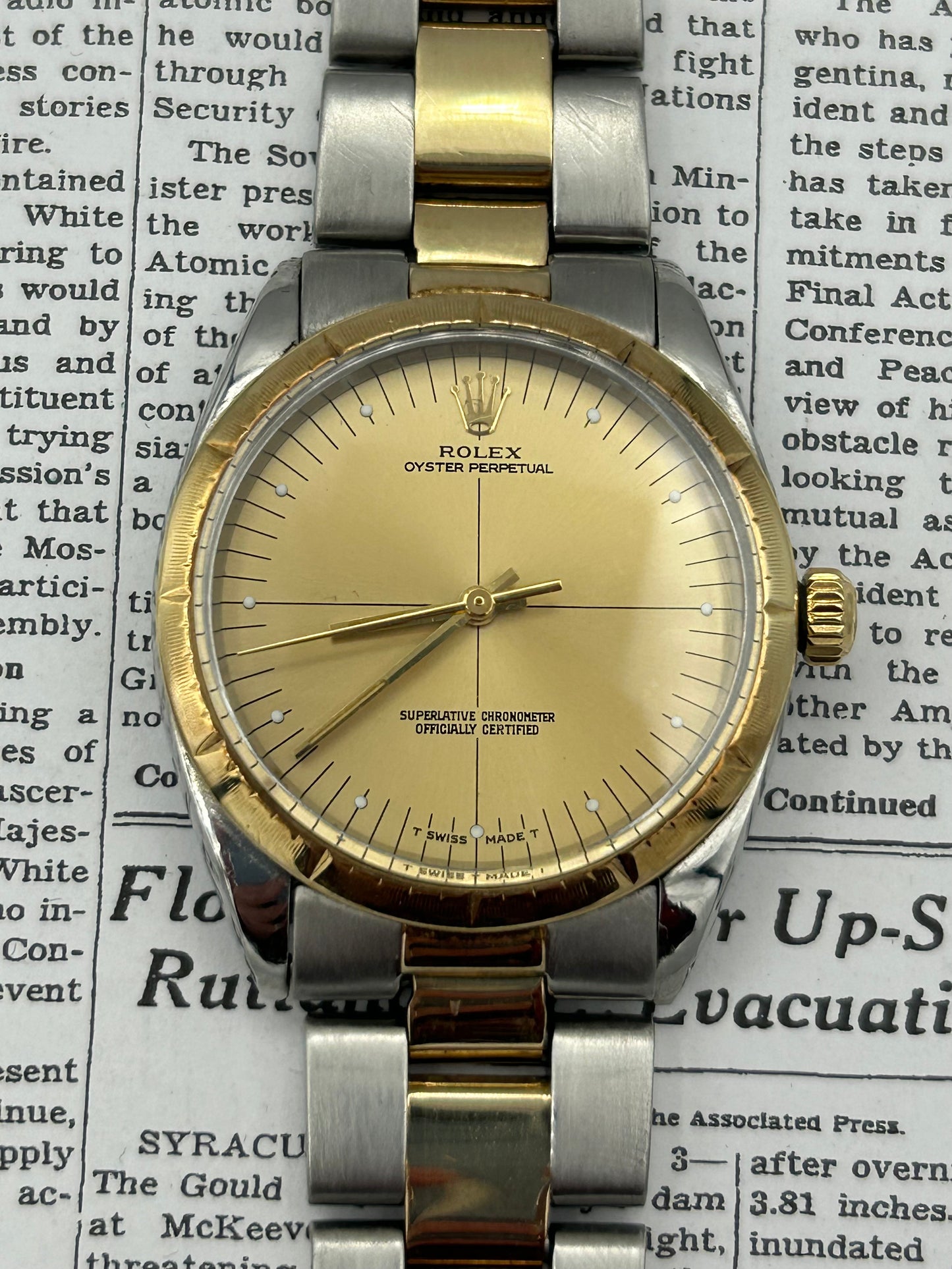 Rolex 1008 “Zephyr” Oyster Perpetual